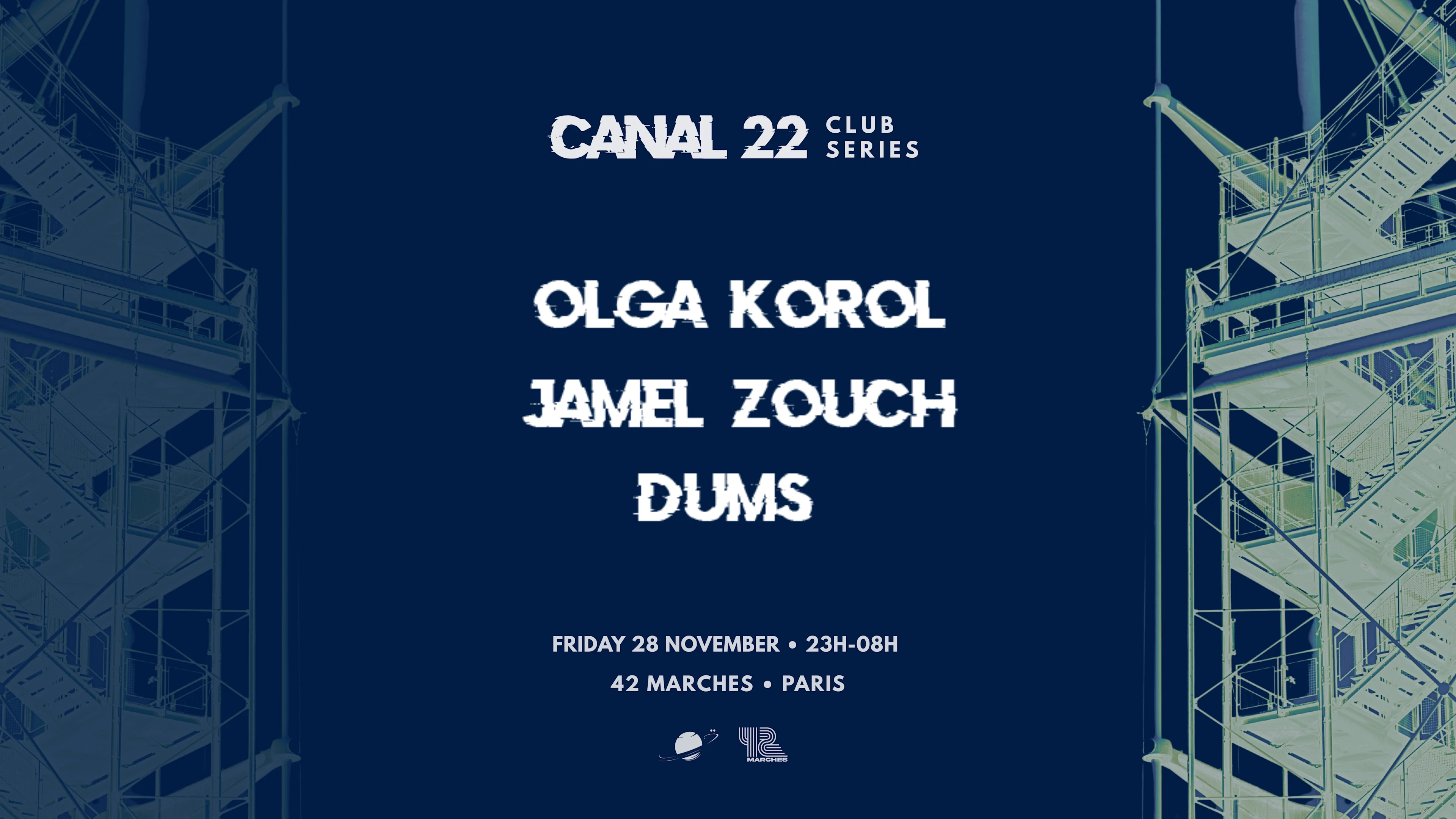 Canal22 : Olga Korol, Dums, Jamel Zouch