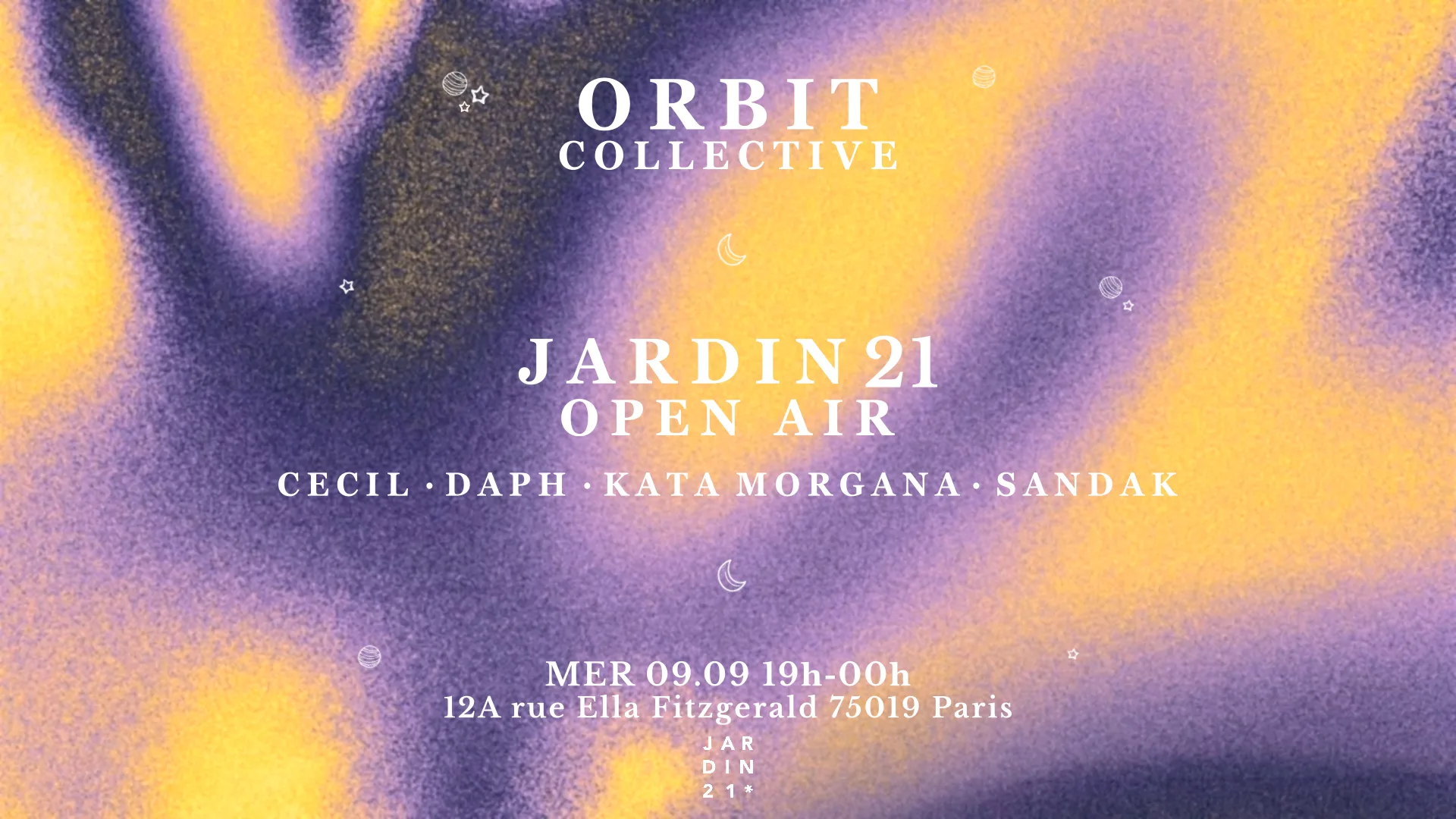 Orbit Collective X Jardin21 - Open Air