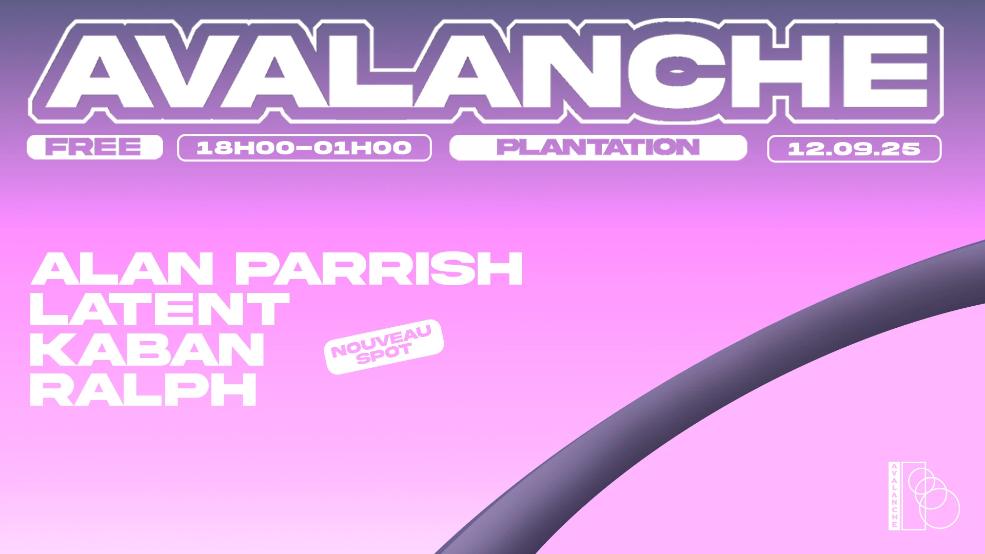 Avalanche - Free Open Air W Alan Parrish & Latent...