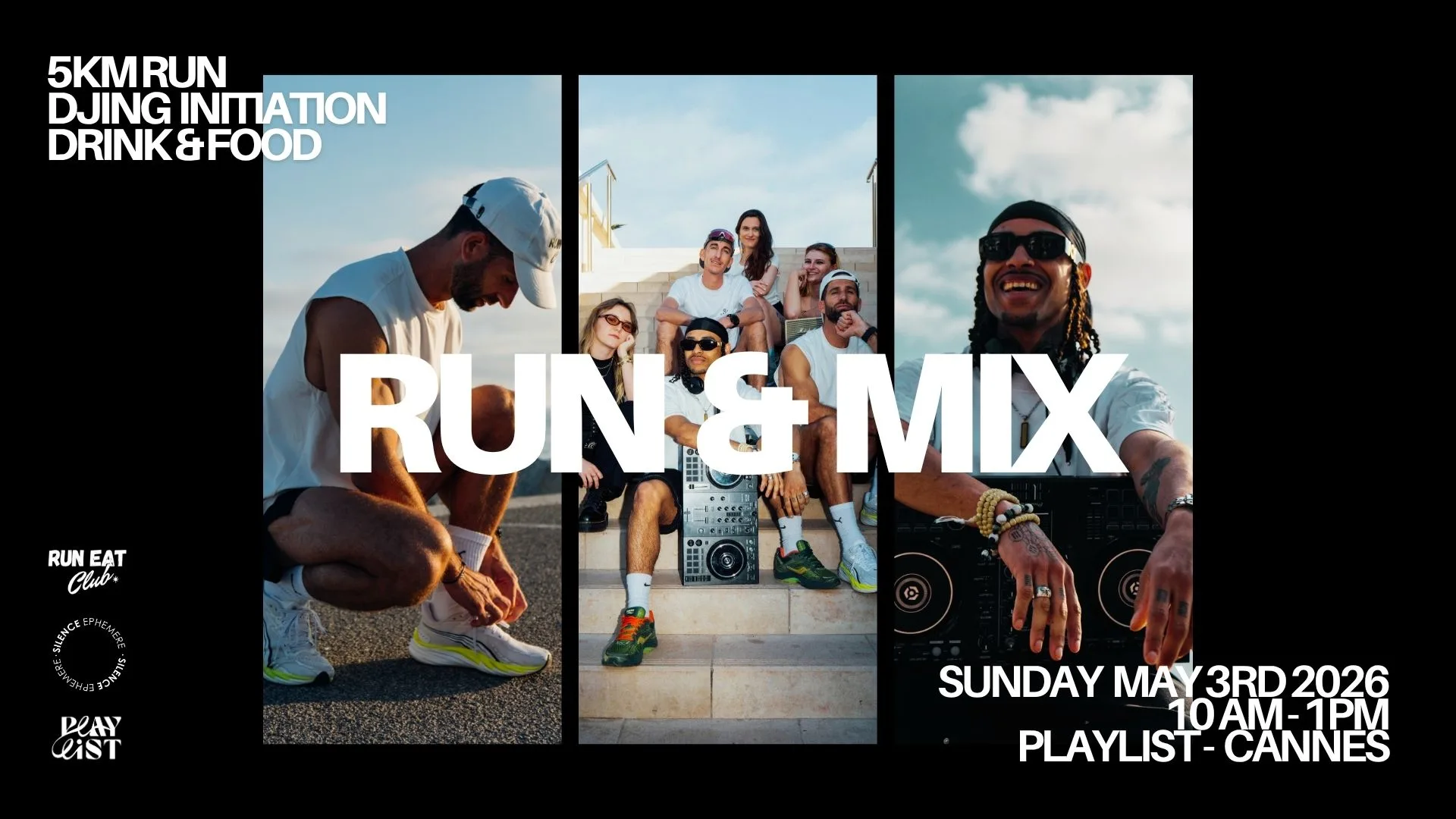 Run & MIX - Run Eat Club X Silence Ephemere