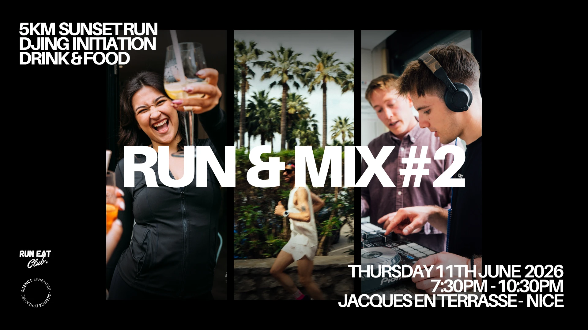Run & MIX #2 - Run Eat Club X Silence Ephemere