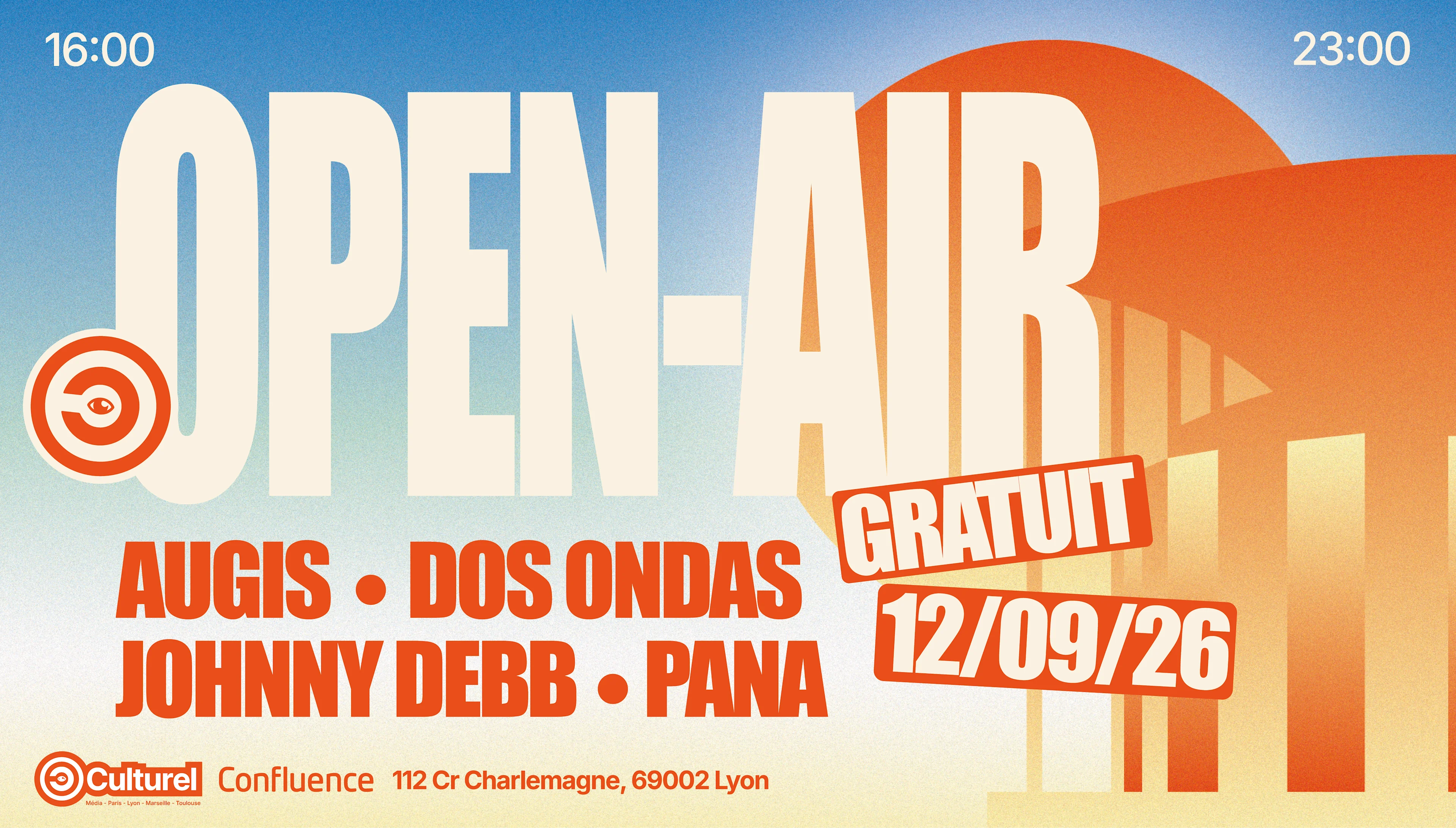 Culturel Lyon X Confluence - Open Air
