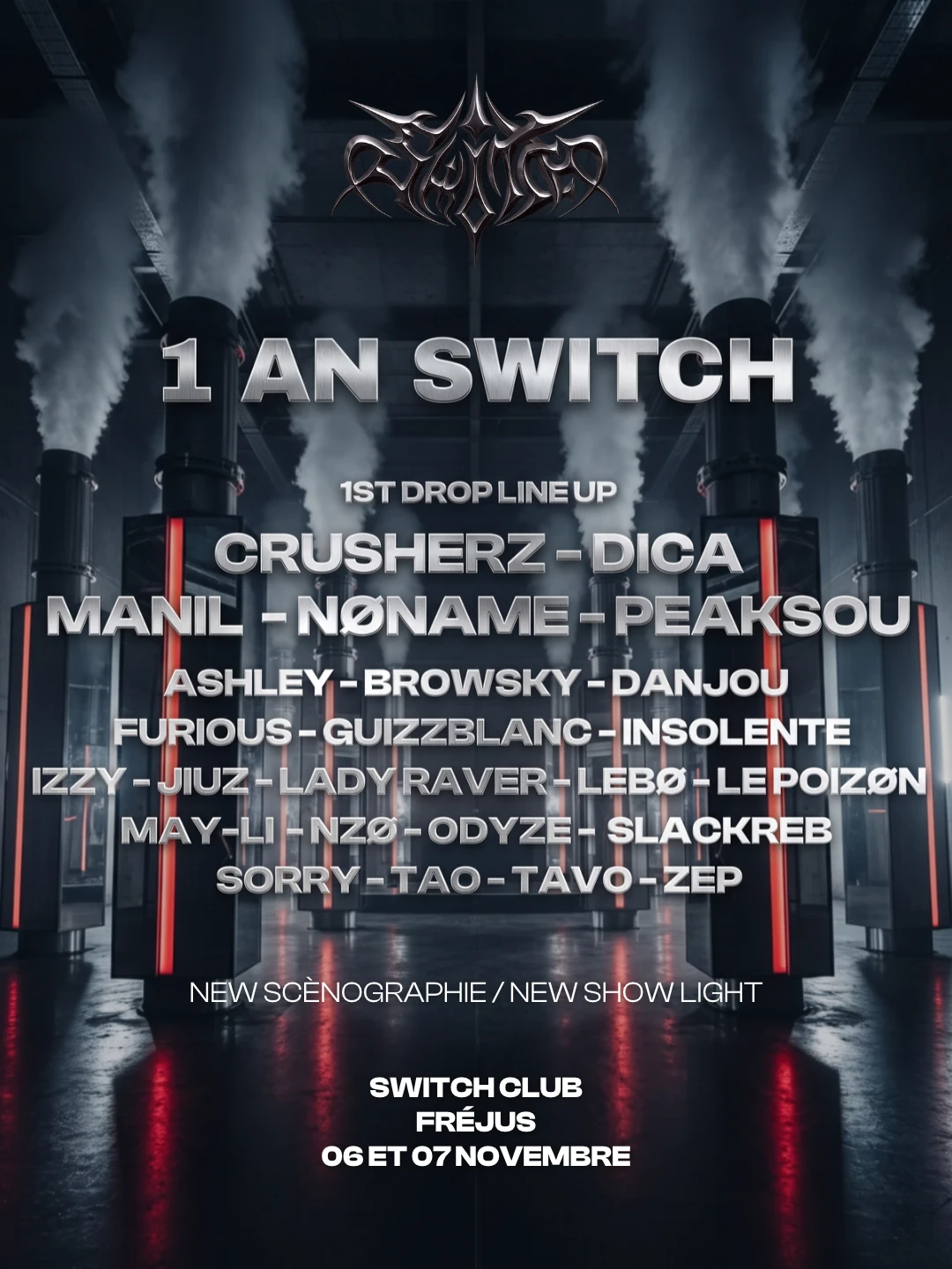 1 An Switch Xxl - Nøname - Crusherz - Dica - 2 Jours De Rave