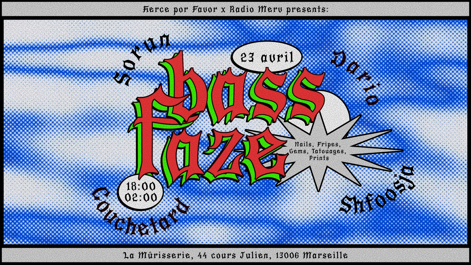 Bass Faze - Radio Merv' X Fierce Por Favor
