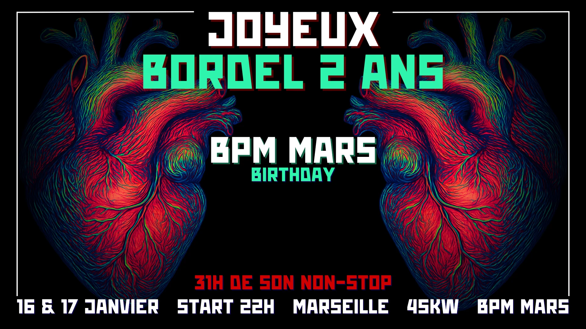 Bpm Mars - Joyeux, Bordel 2 Ans