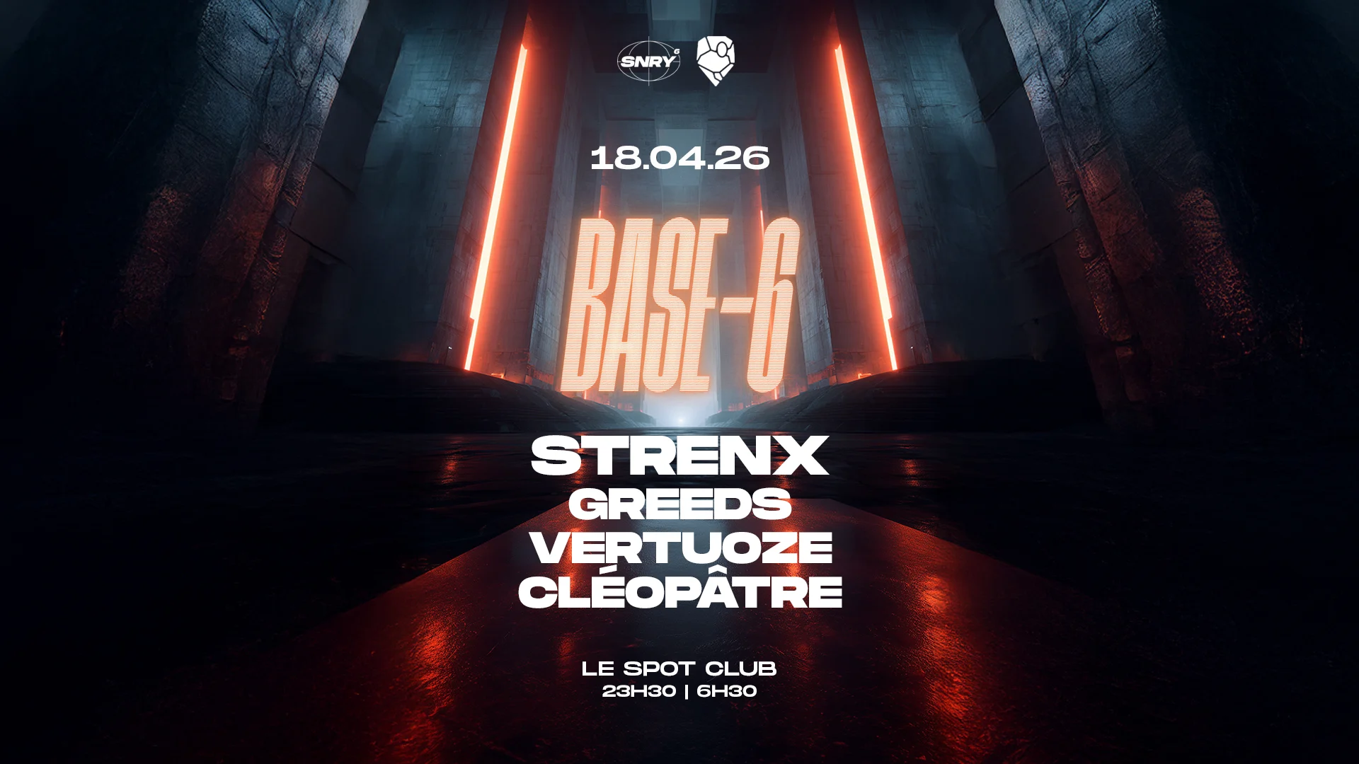 Senary Invite : Strenx, Greeds, Vertuoze, Cleopatre