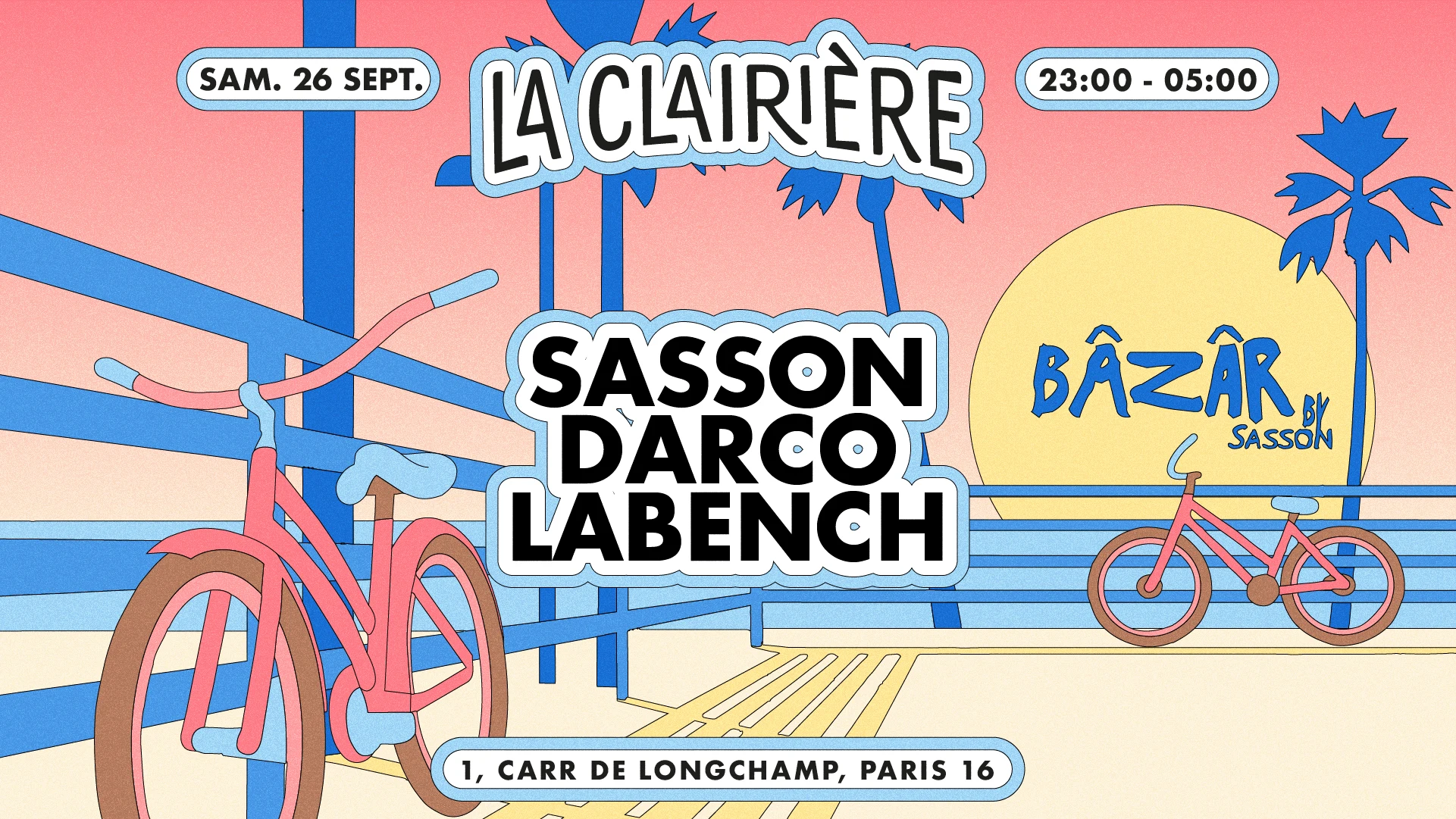 La Clairière : Sasson, Darco, Labench