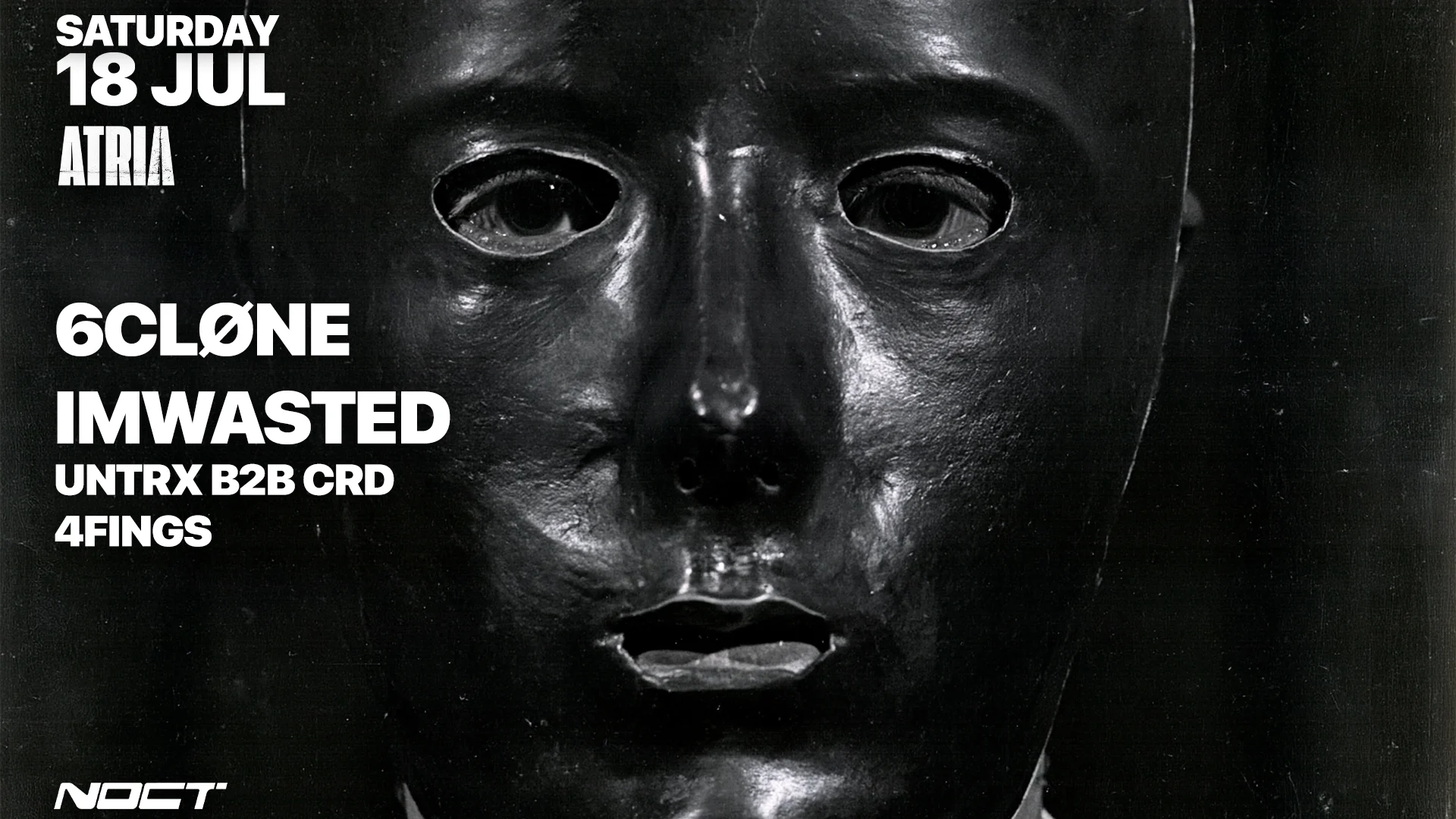 Atria Records : 6cløne, Imwasted, Untrx, Crd, 4fings