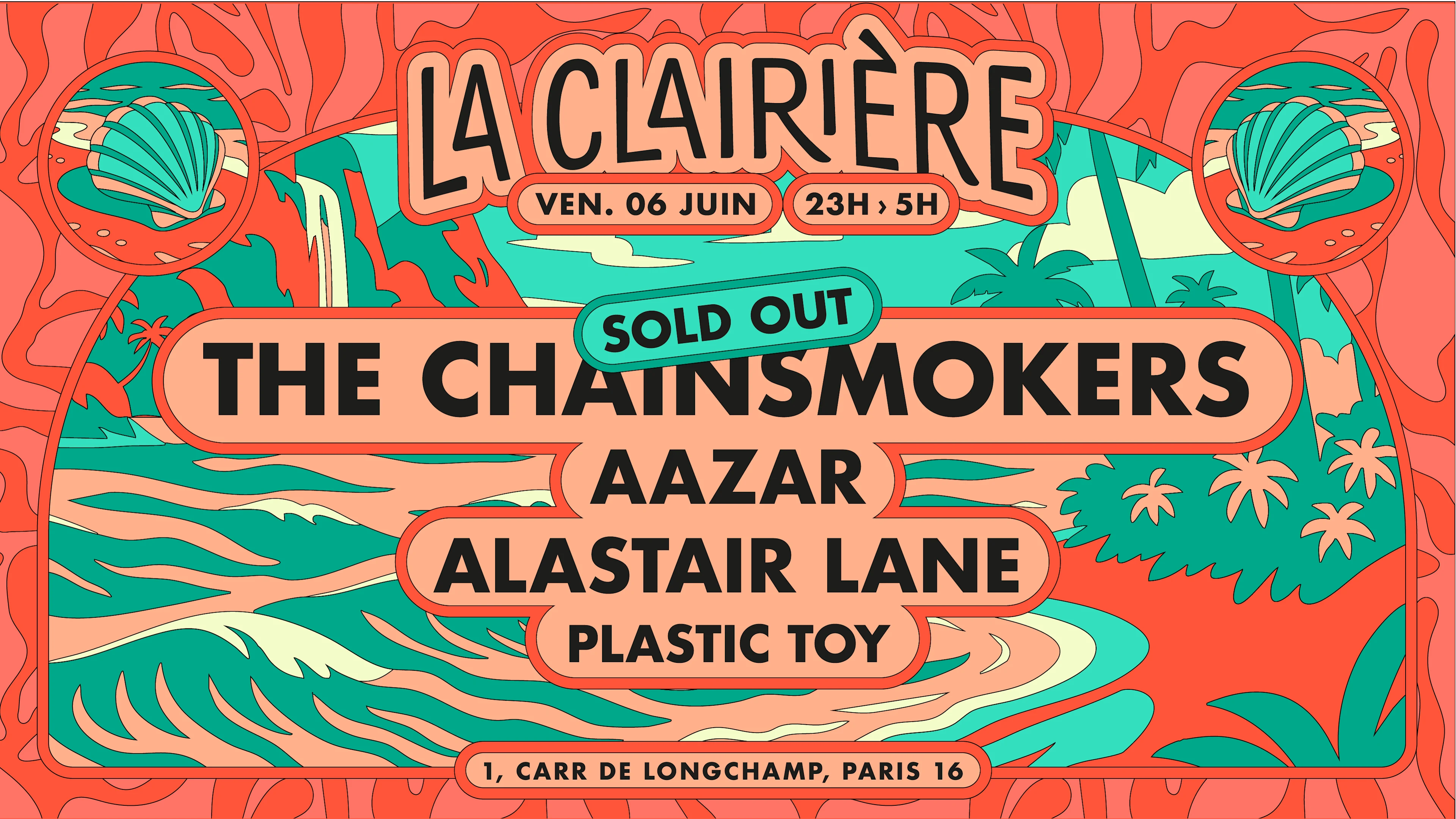 La Clairière : The Chainsmokers