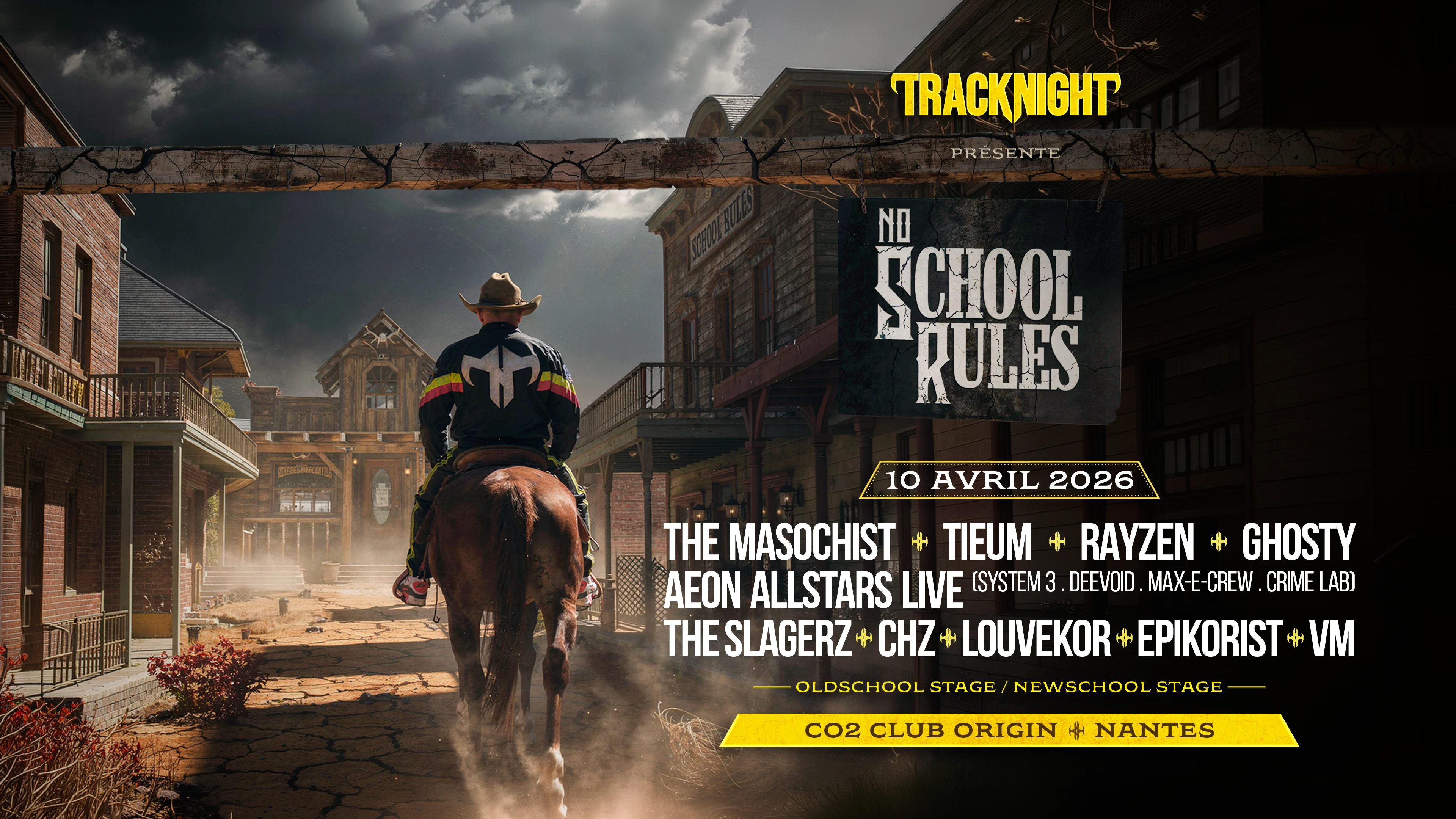 Tracknight Présente No School Rules