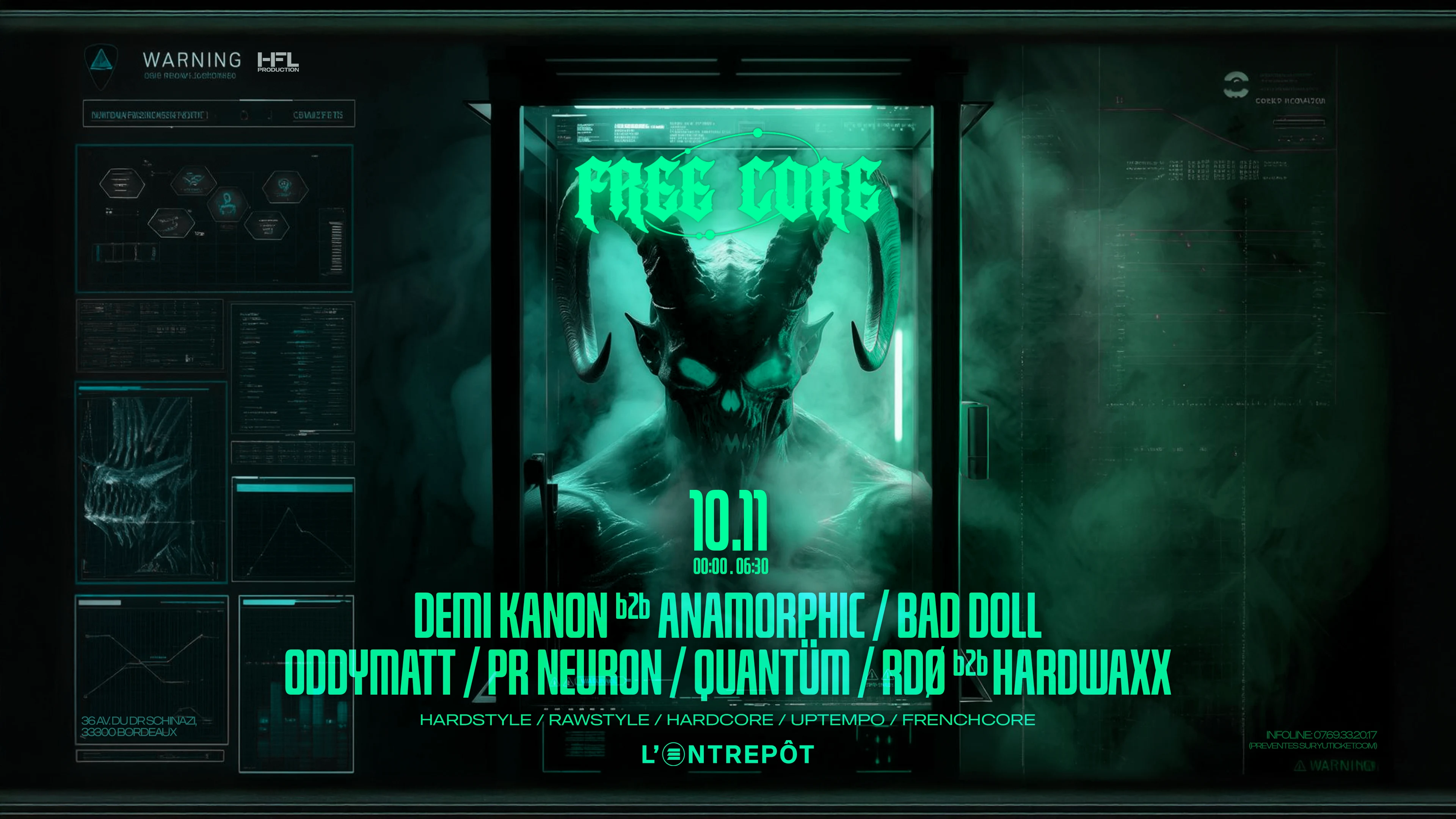 Freecore // Demi Kanon B2b Anamorphic / Bad Doll / Oddymatt