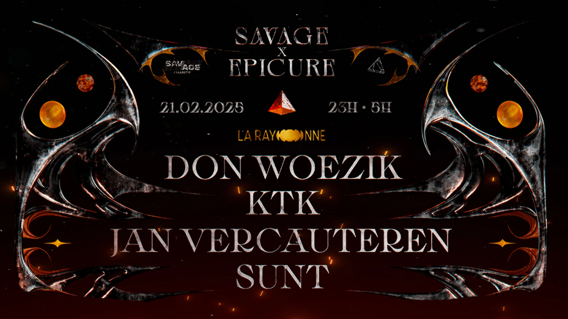 Savage X Epicure : Don Woezik, Jan Vercauteren, Ktk & Sunt