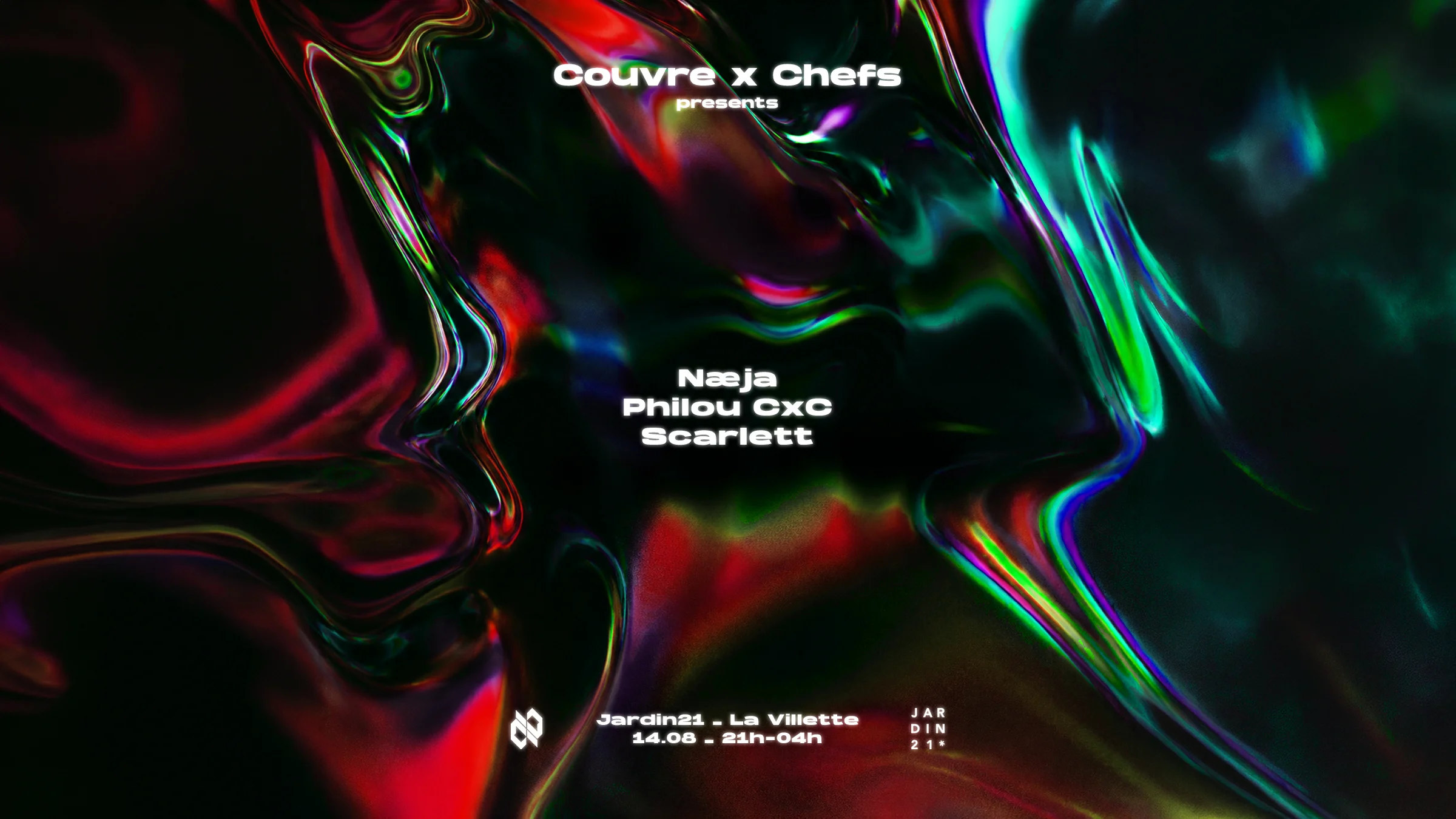 Couvre X Chefs X Jardin21 - Open Air