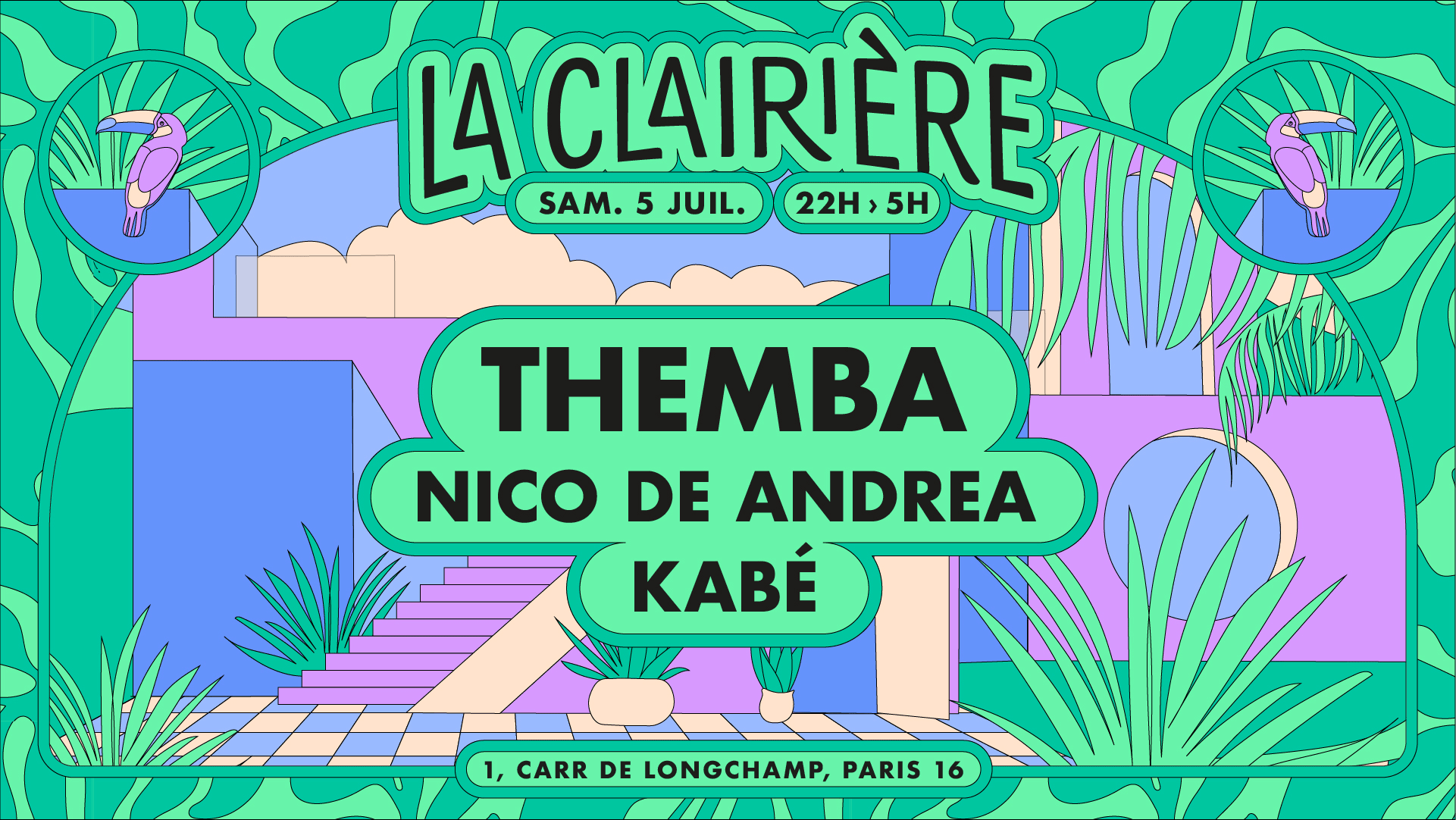 La Clairière : Themba, Nico De Andrea, Kabé