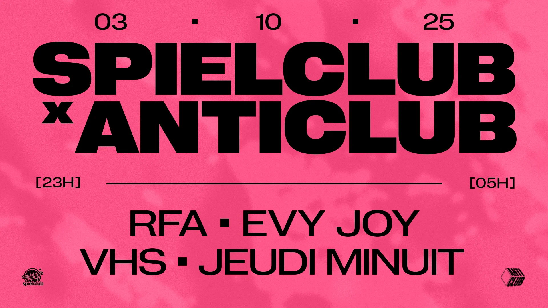 Spielclub X Anticlub #1