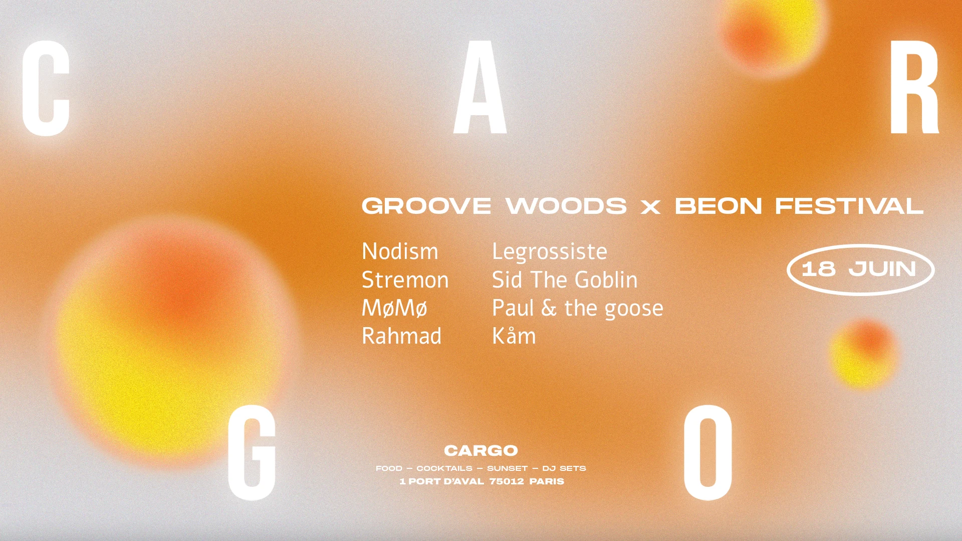 Cargo | Groove Woods X Beon Festival