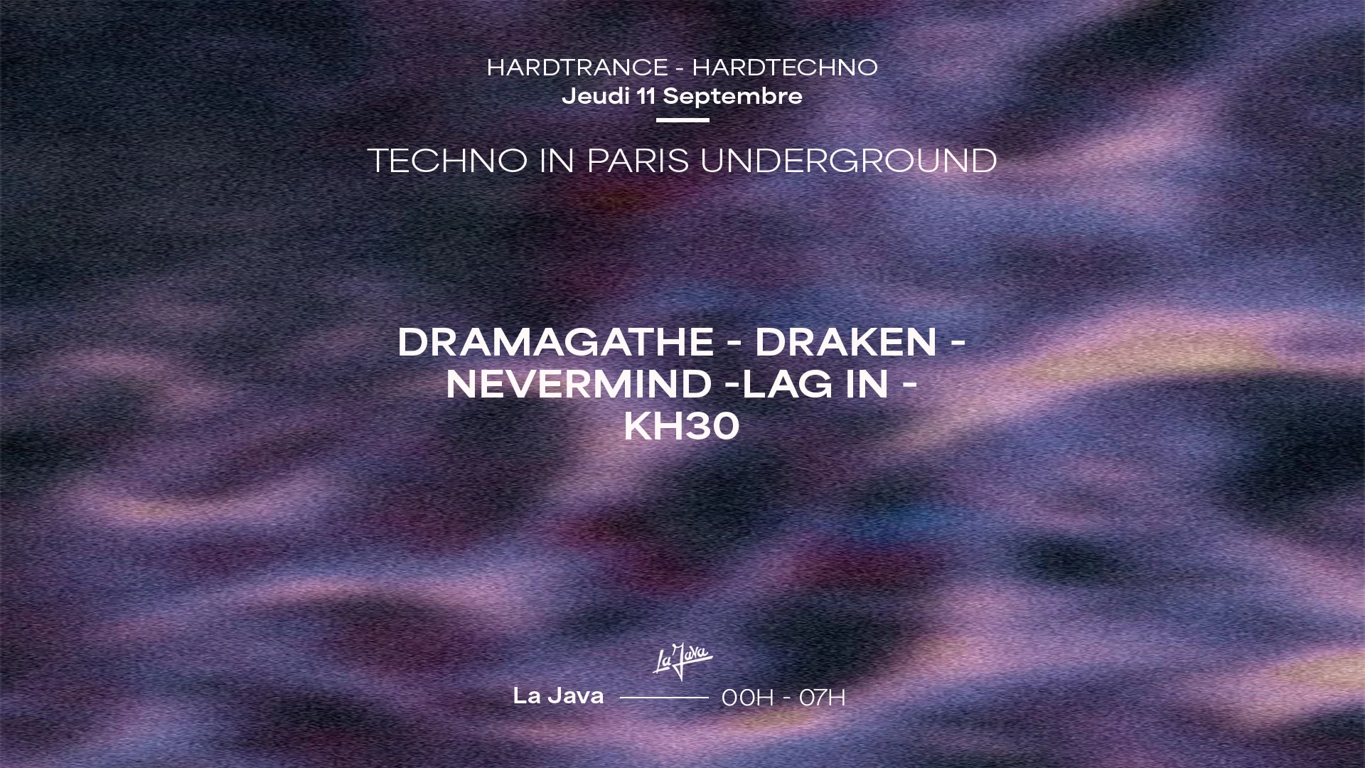 Techno In Paris Underground