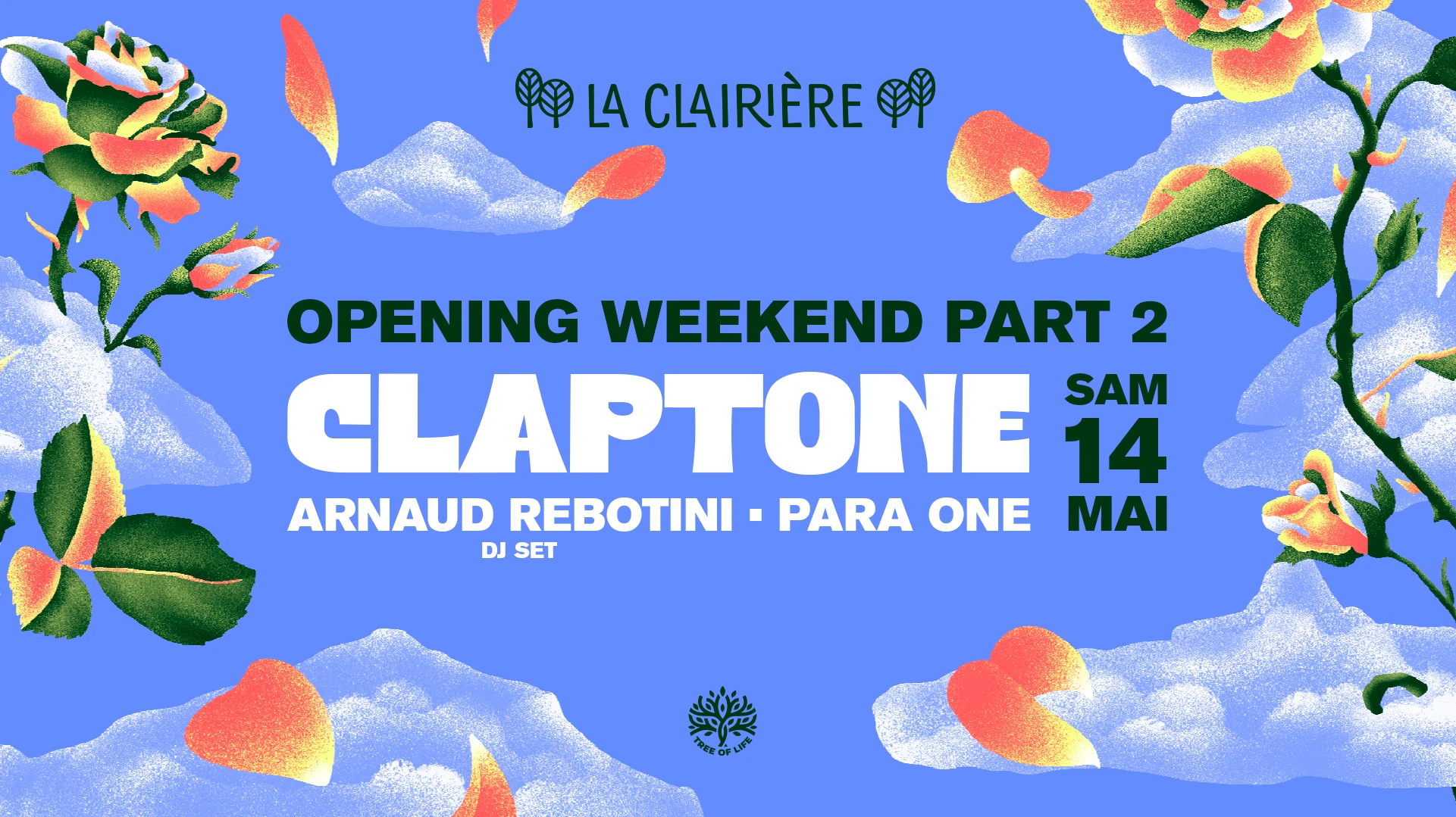La Clairière : Claptone