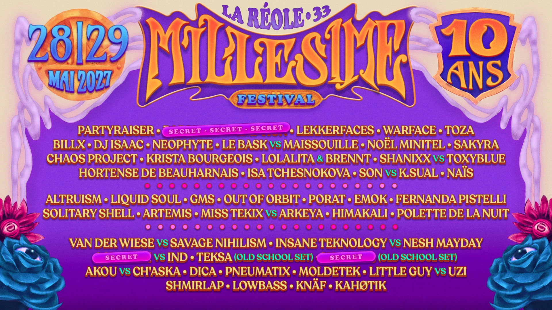 Millésime Festival 2027 - Hippie Edition