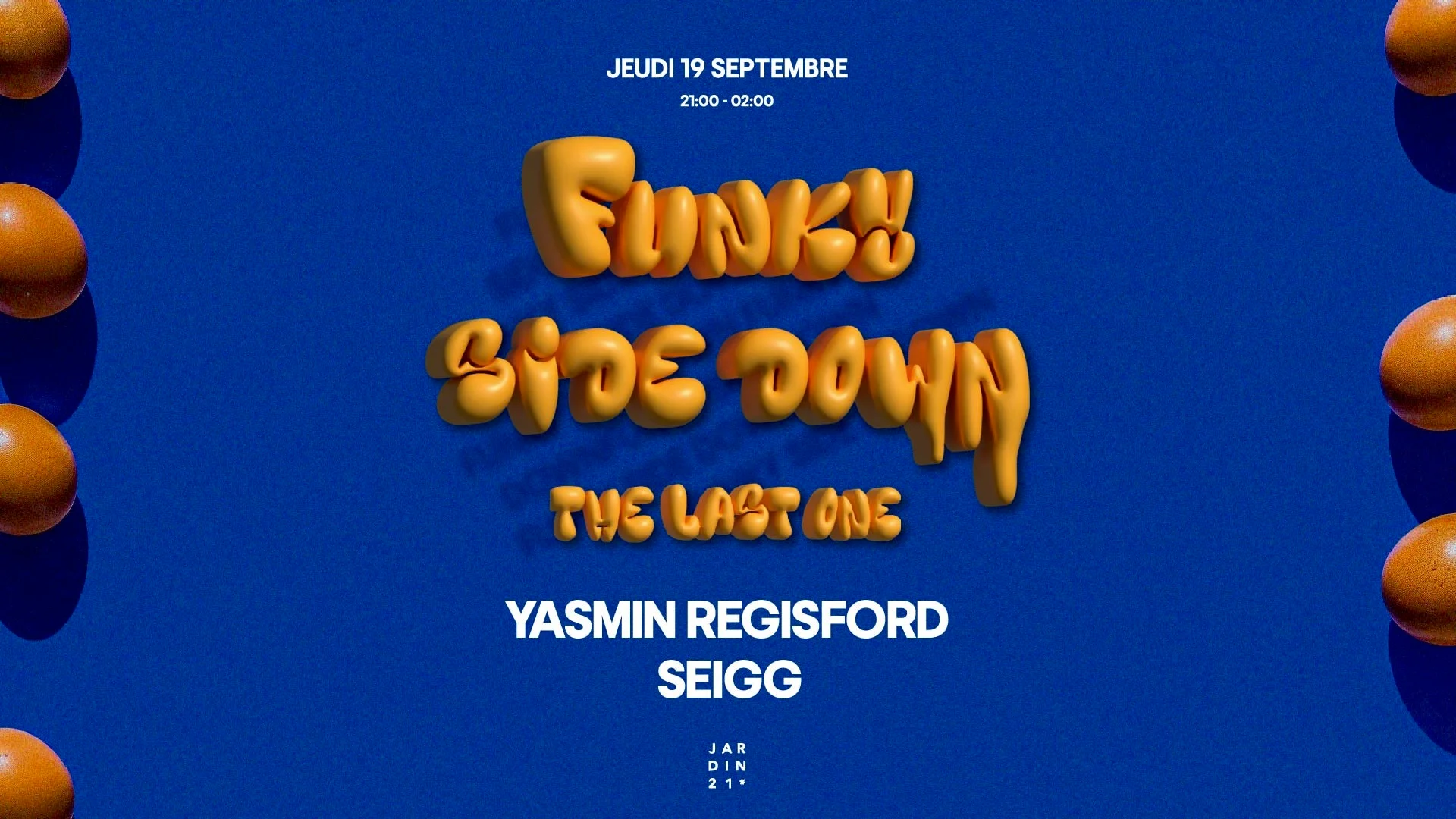 Funky Side Up W/ Yasmin Regisford & Seigg