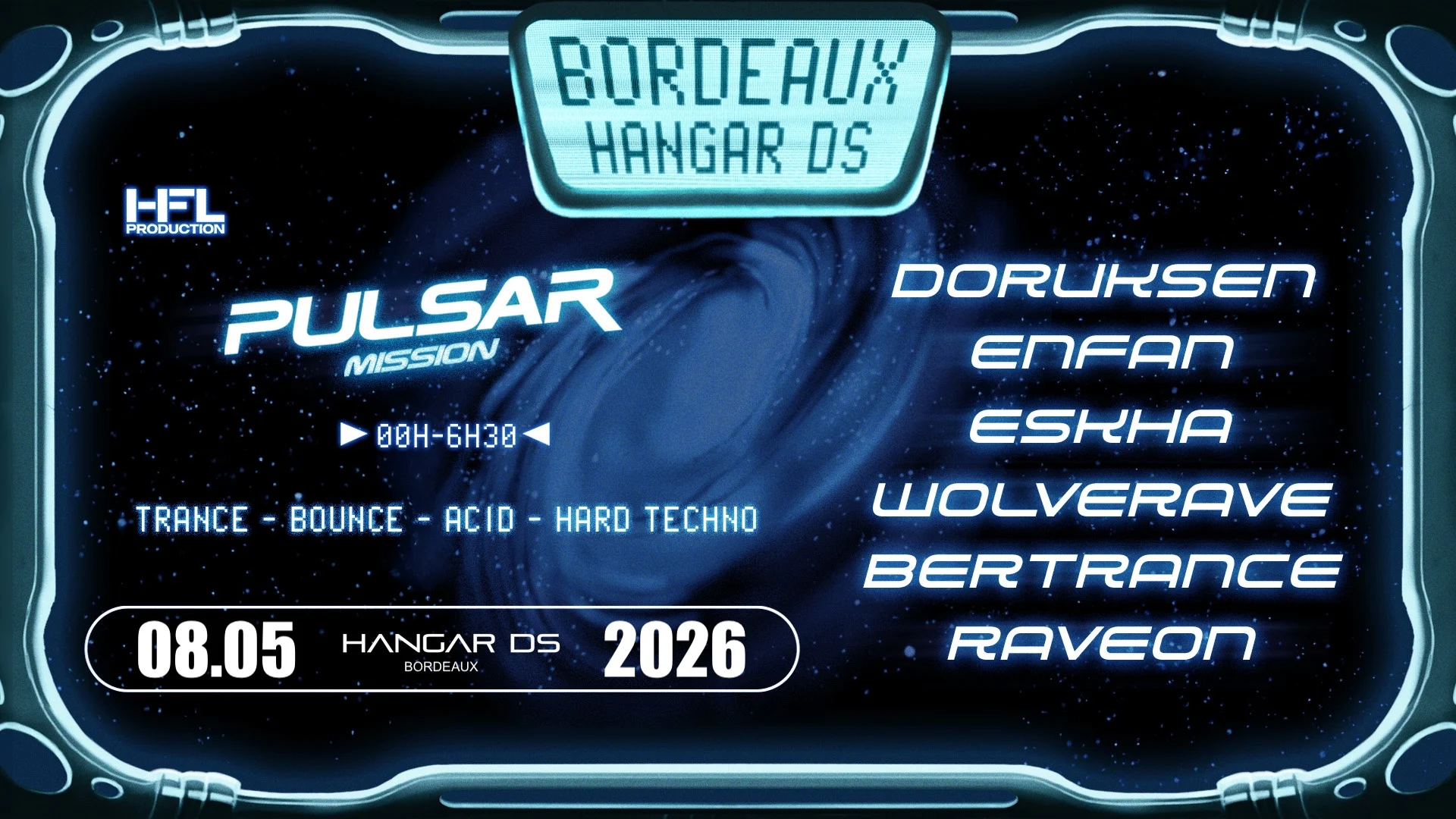 Pulsar Mission : Hangar Ds
