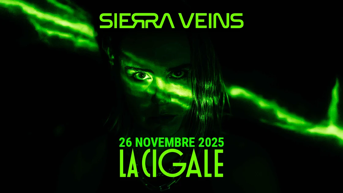 Sierra Veins - In The Name Of Blood Tour - Paris