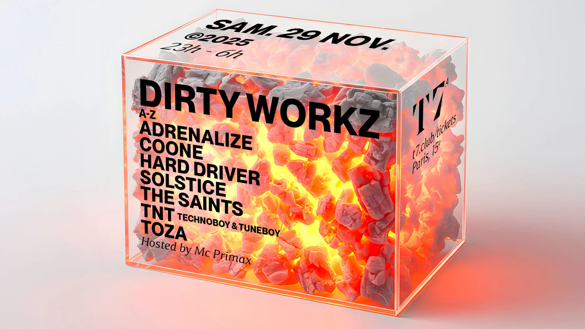 T7 X Dirty Workz : Adrenalize, Coone, Hard Driver