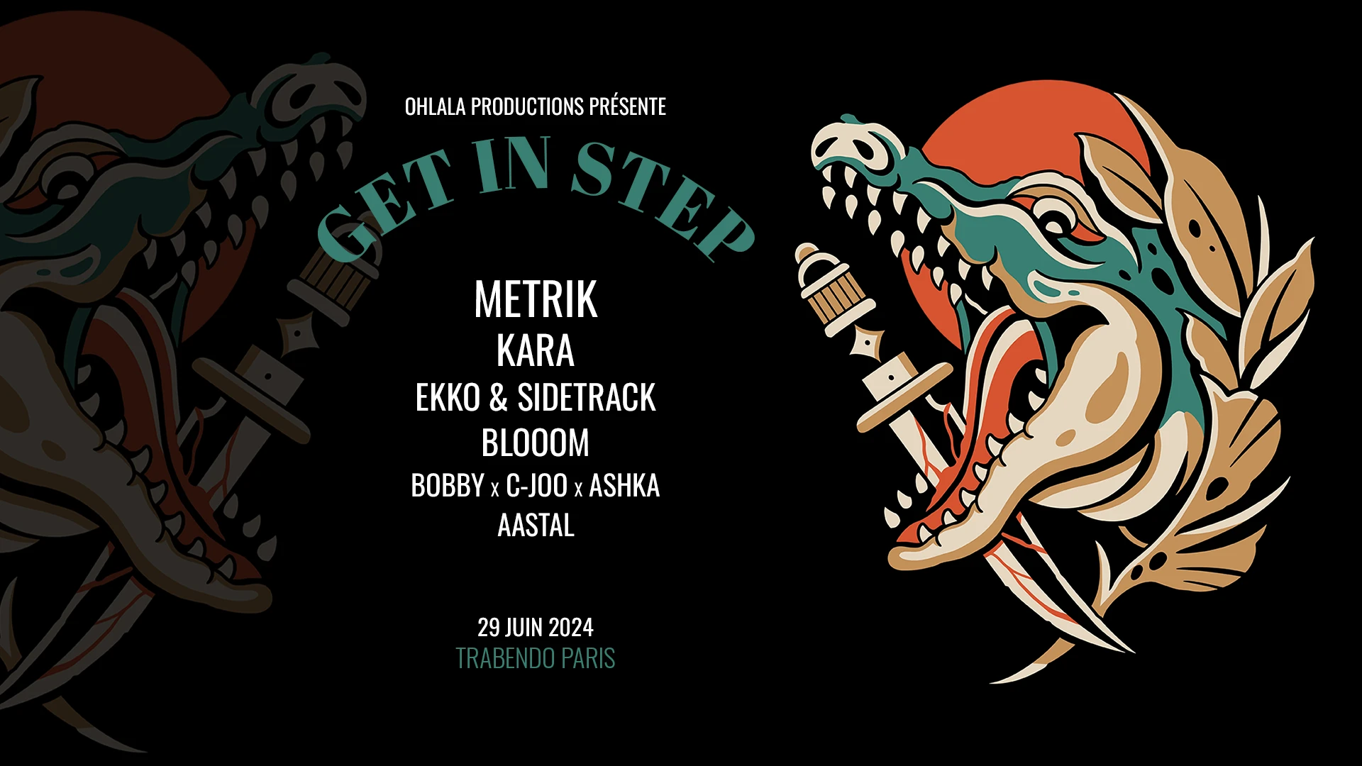Get In Step W/ Metrik - Kara - Ekko & Sidetrack - Blooom...