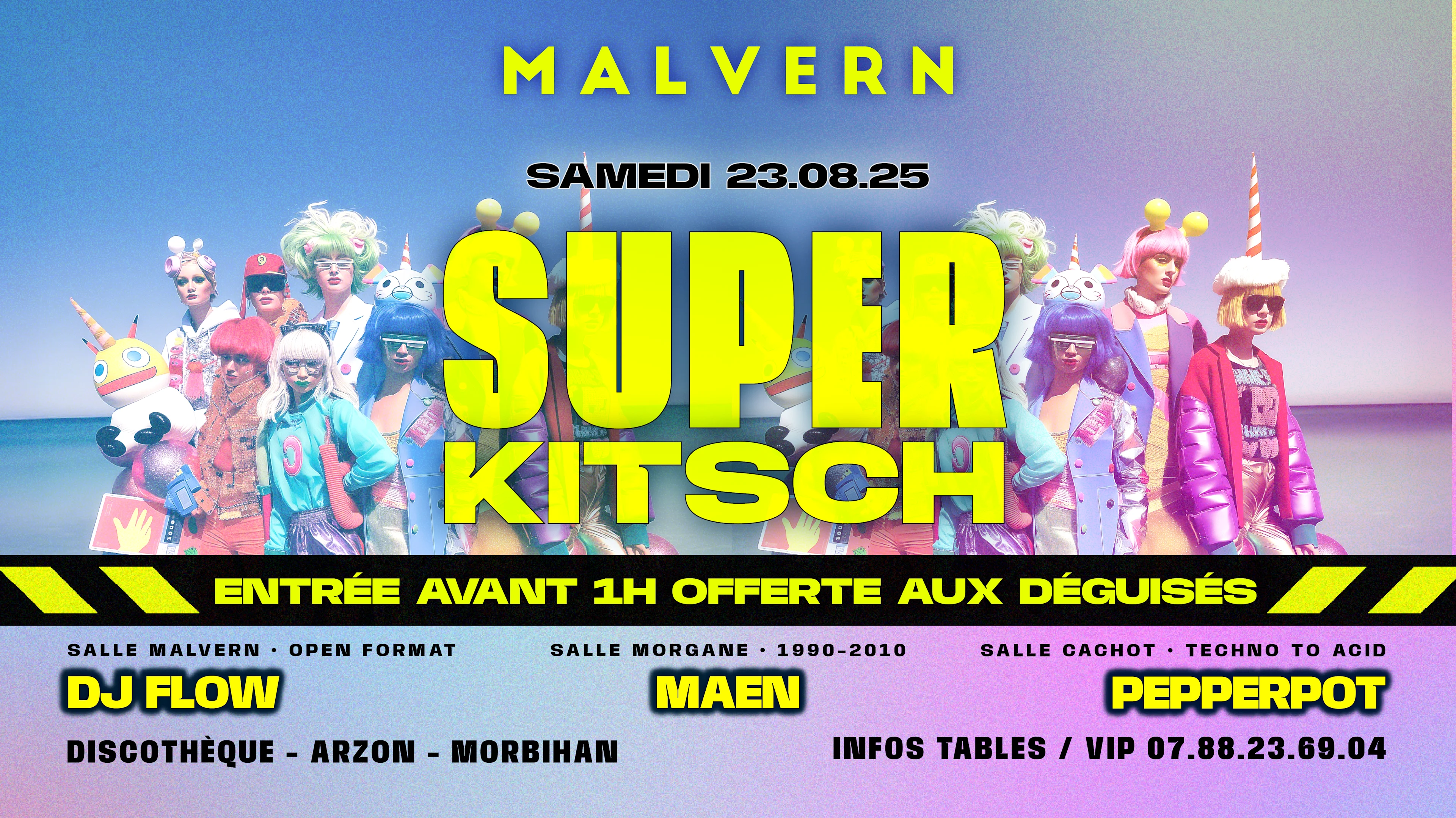 Super Kitsch - Pass Gratuit Avant 1h