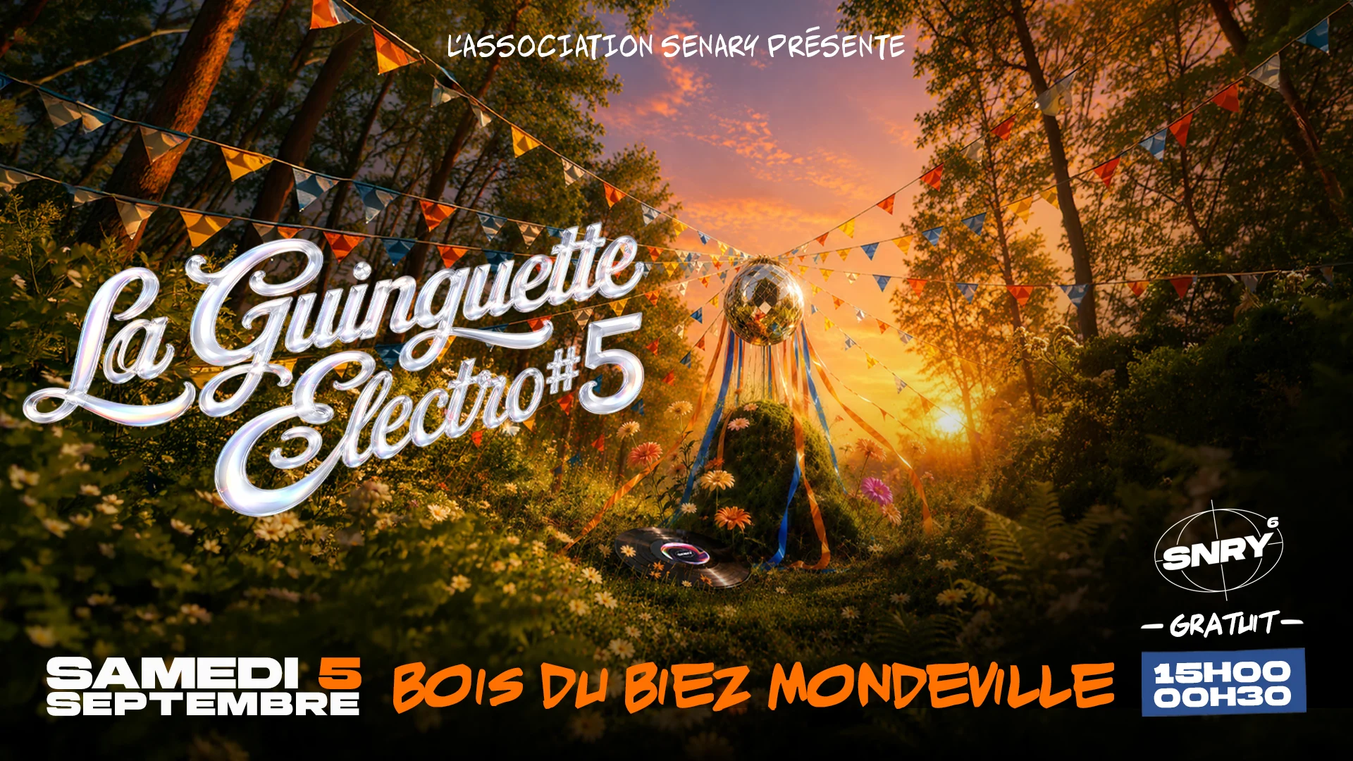 [Accès Sans Billet] La Guinguette Electro #5 By Senary