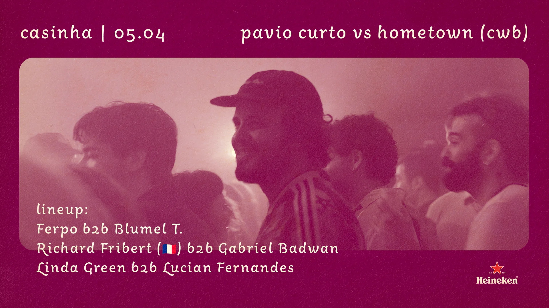 Pavio Curto X Hometown Na Casinha