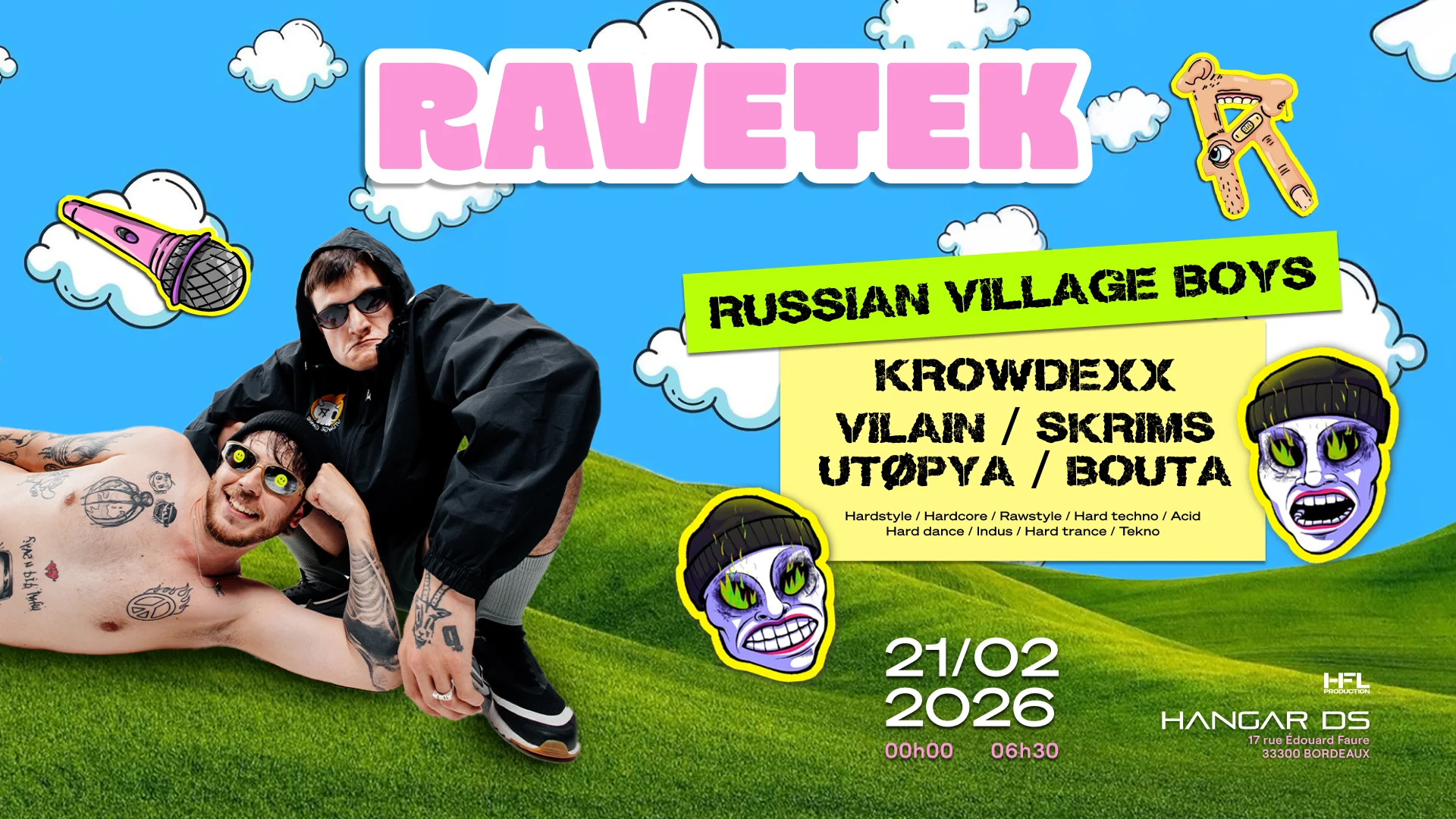 Ravetek // Russian Village Boys - Krowdexx - Vilain ...