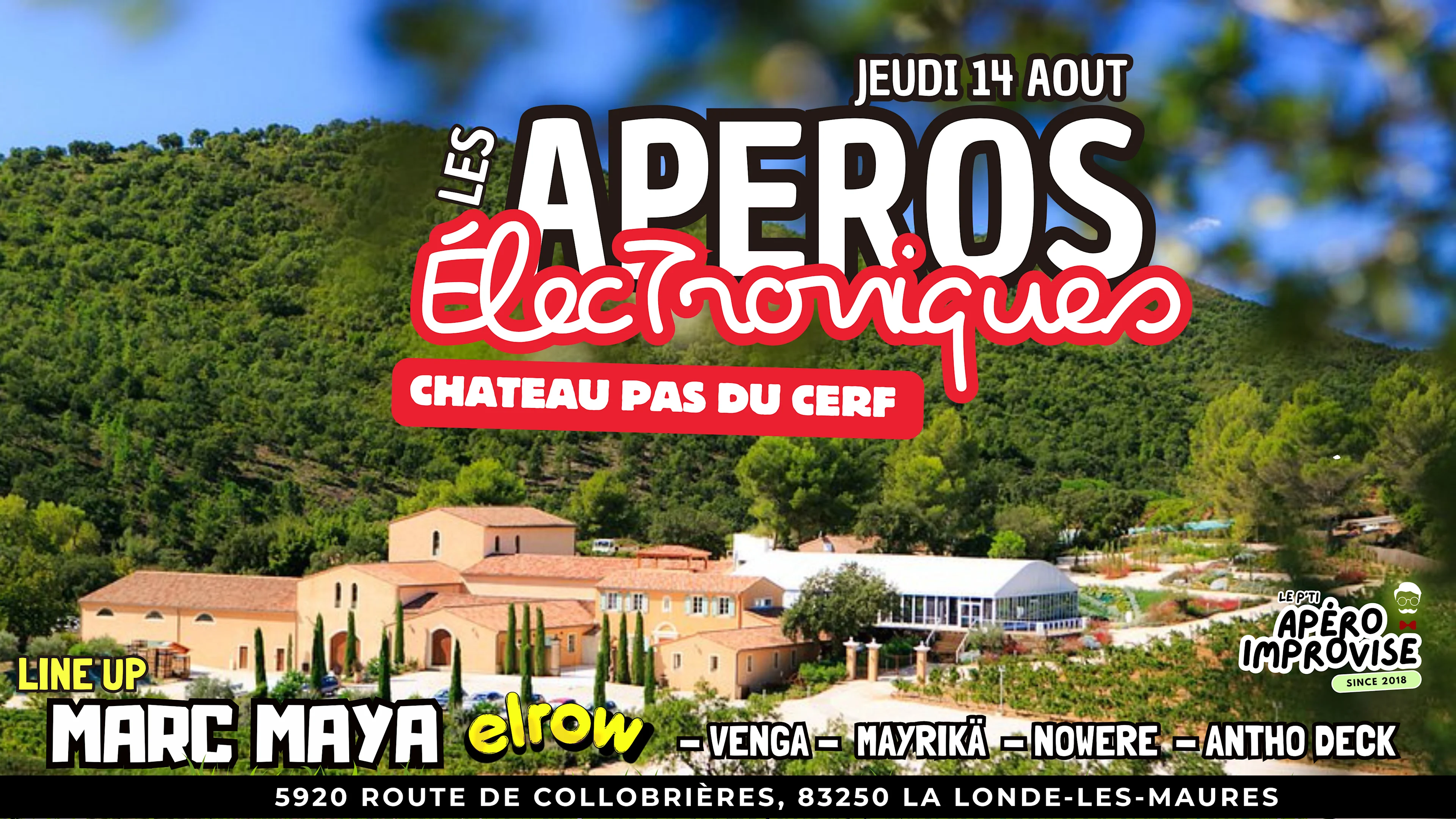 Les Apéros Électroniques - Château Pas Du Cerf