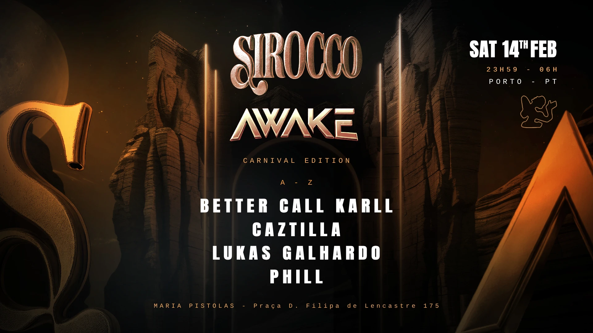 Sirocco X Awake - Carnival Edition (Porto)