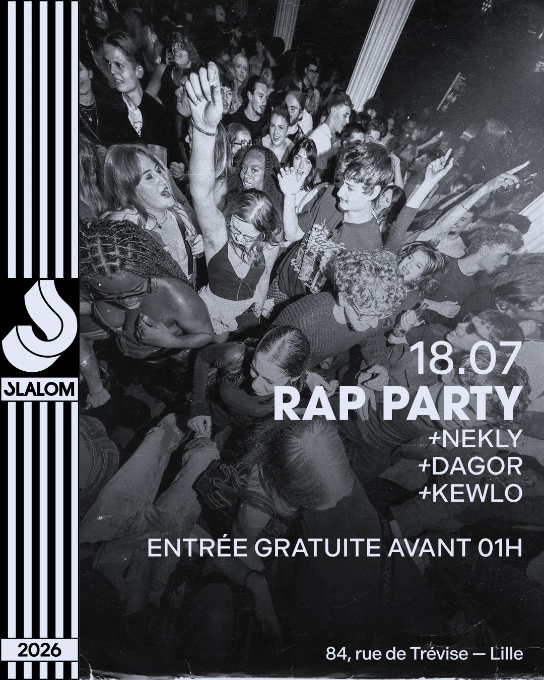 Slalom : Rap Party — Gratuit Av. 01h