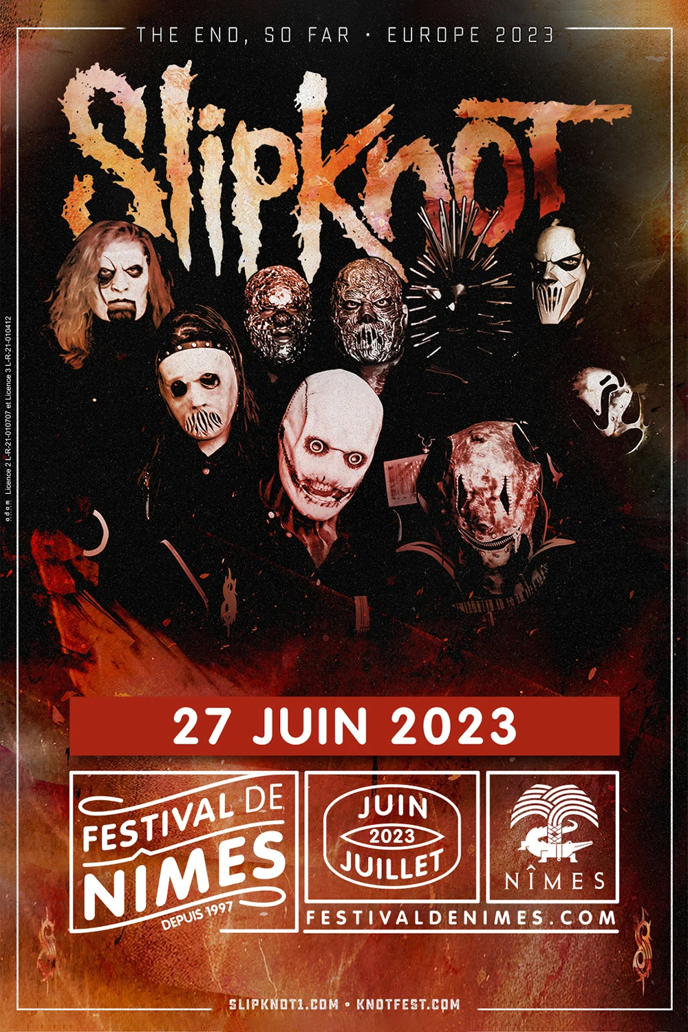 Slipknot - Festival De Nimes 2023