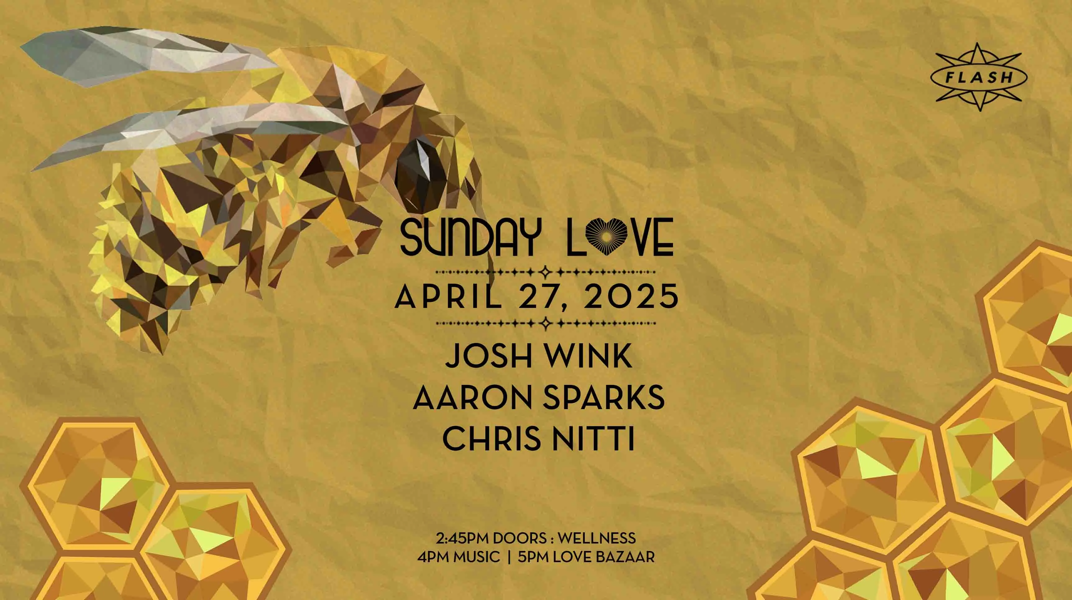 Sunday Love: Josh Wink - Aaron Sparks - Chris Nitti