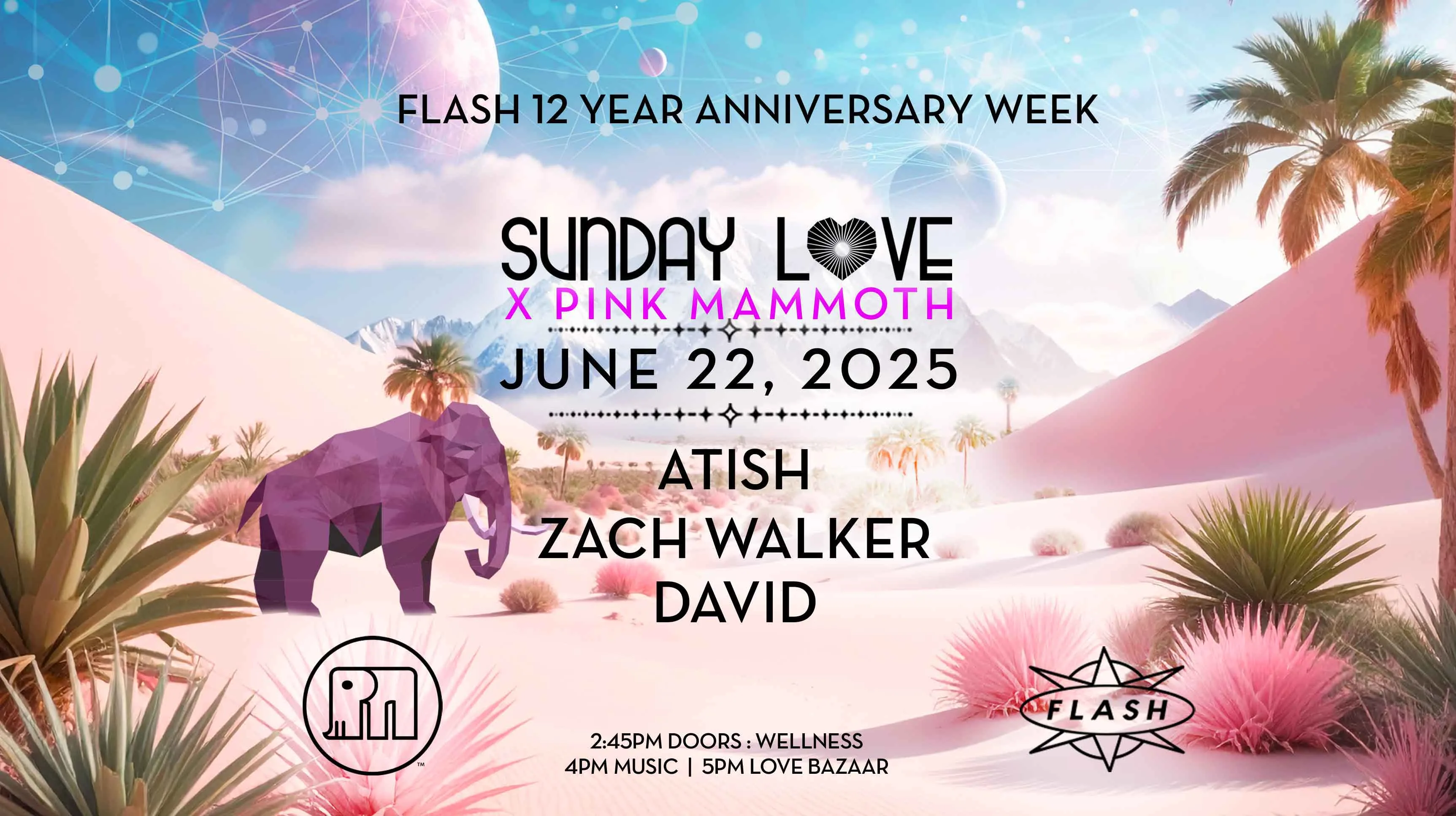 Sunday Love X Pink Mammoth: Atish - Zach Walker - David