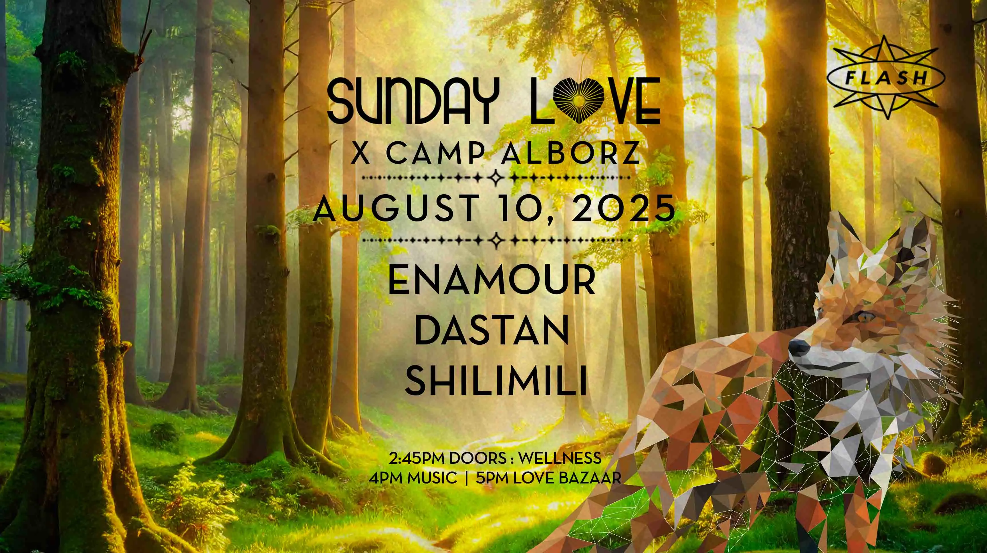 Sunday Love X Camp Alborz: Enamour - Dastan - Shilimili