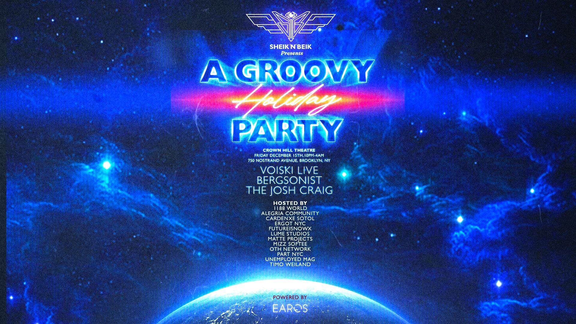 Sheik 'n' Beik Presents: A Groovy Holiday Party