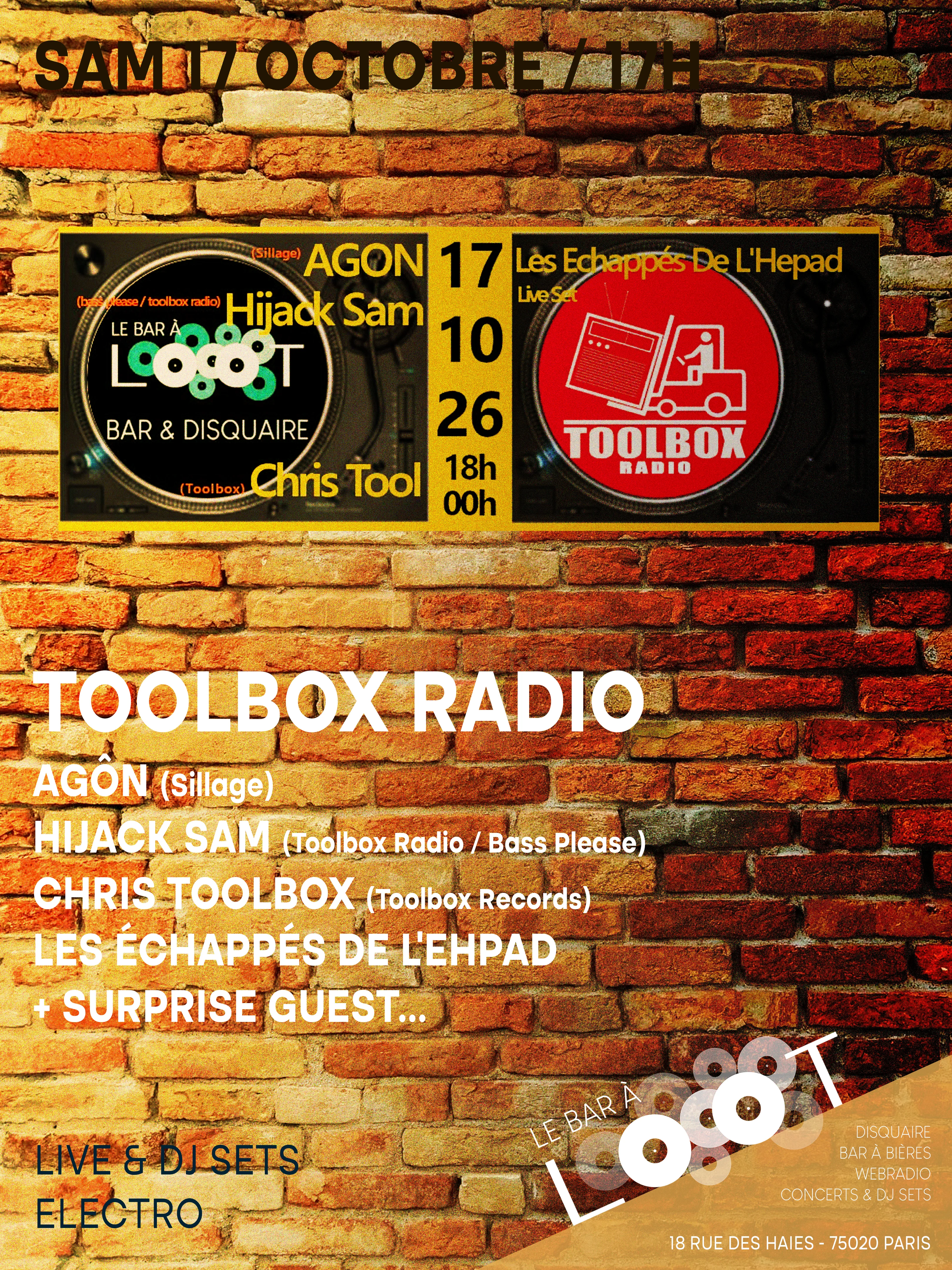 Toolbox Radio X Le Bar À Loot