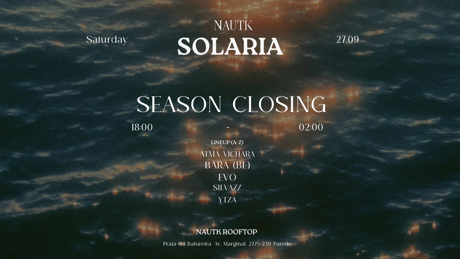 Solaria (27.09) - Season Closing // Special Edition