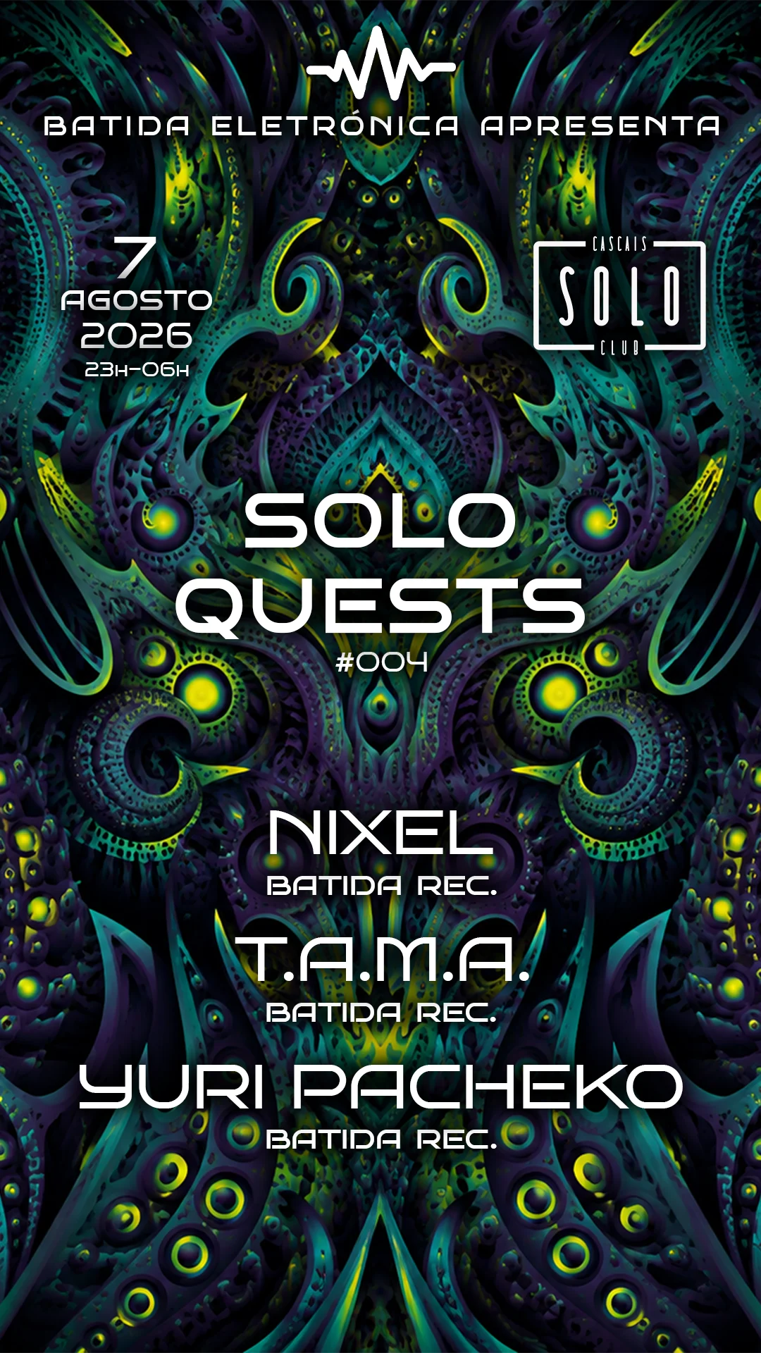 Batida Eletrónica - Solo Quests #004