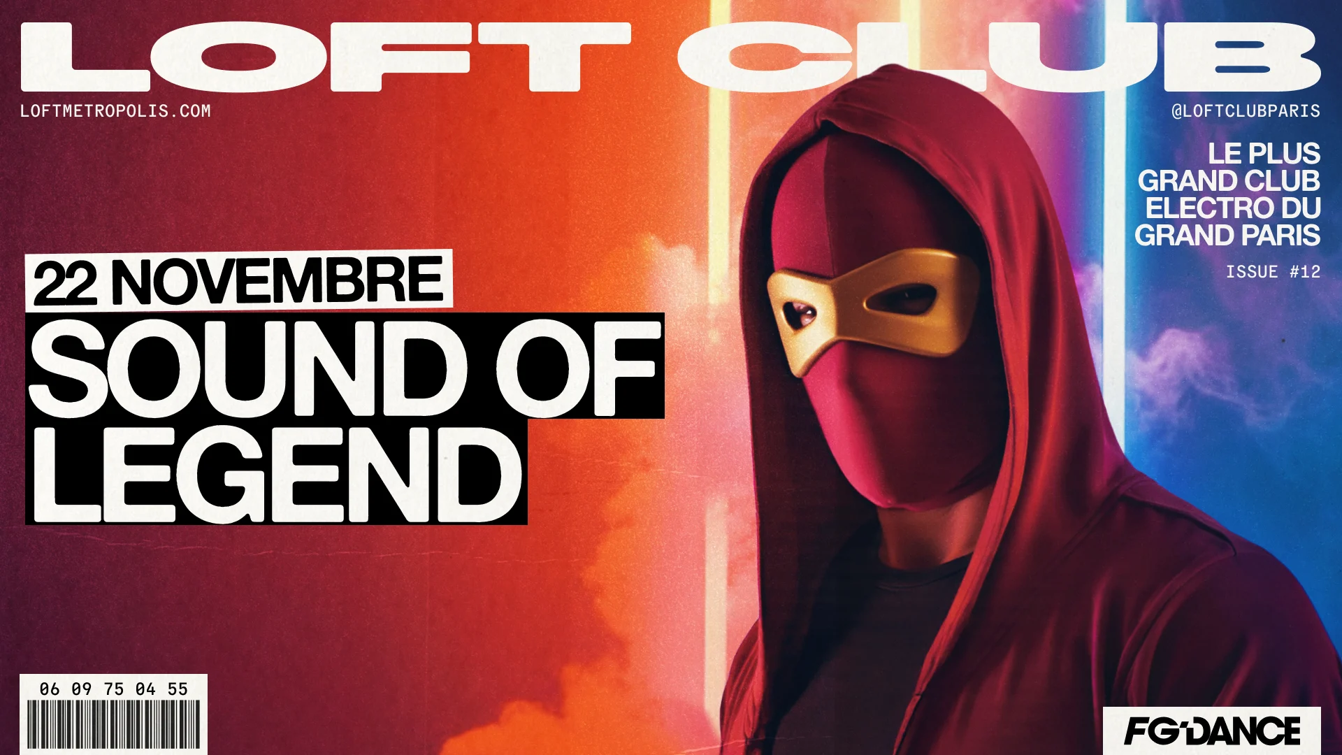 Loft Club Paris Sound Of Legend 22.11
