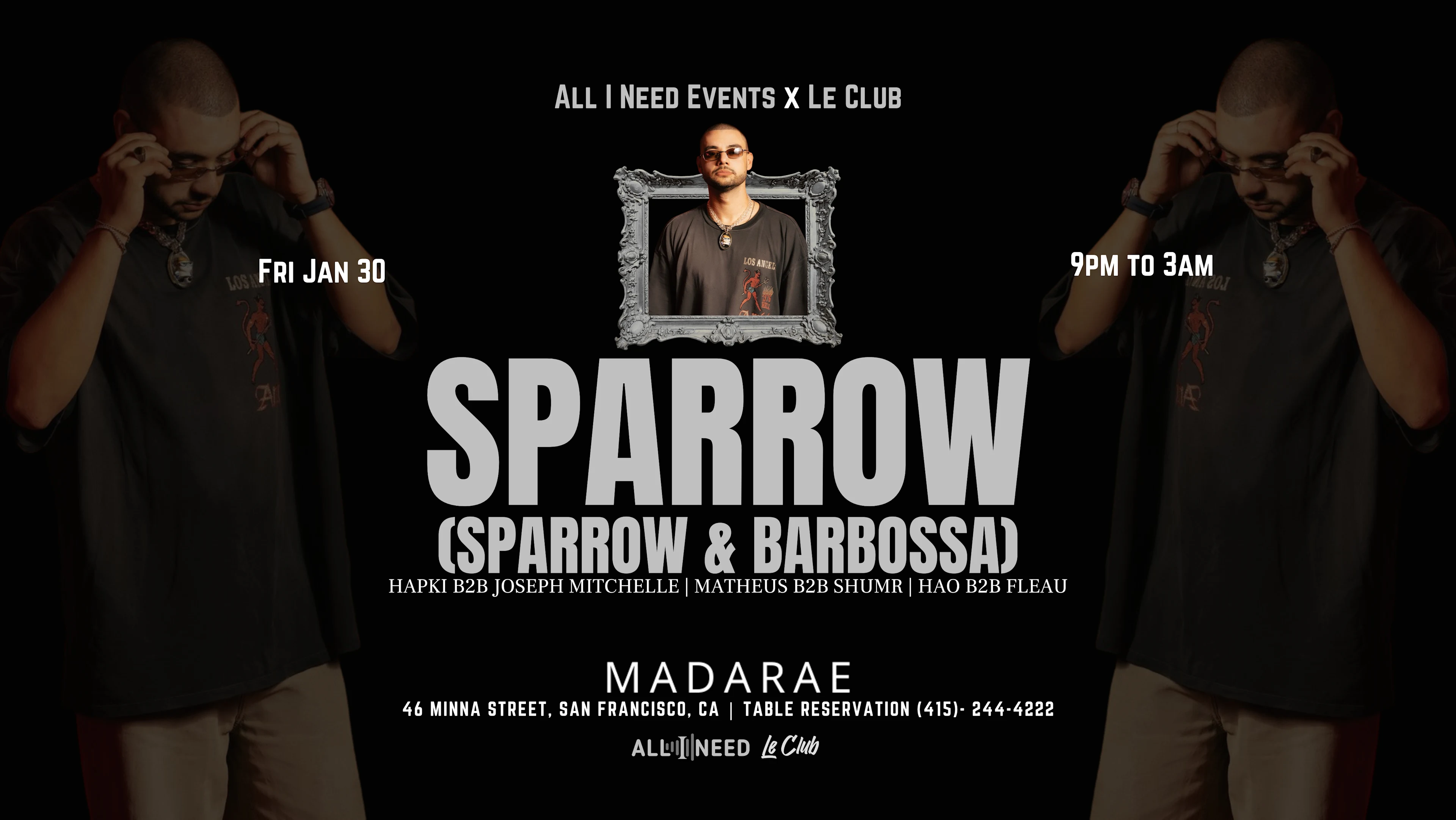 Sparrow (Sparrow & Barbossa ) At Madarae