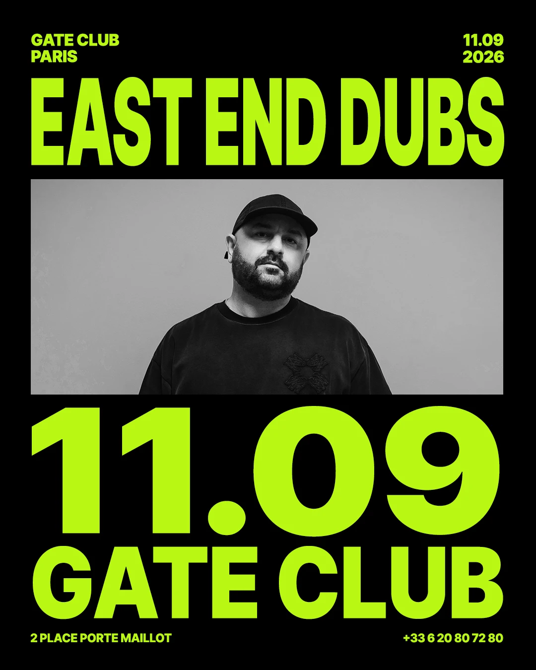 East End Dubs At Gate Club Paris