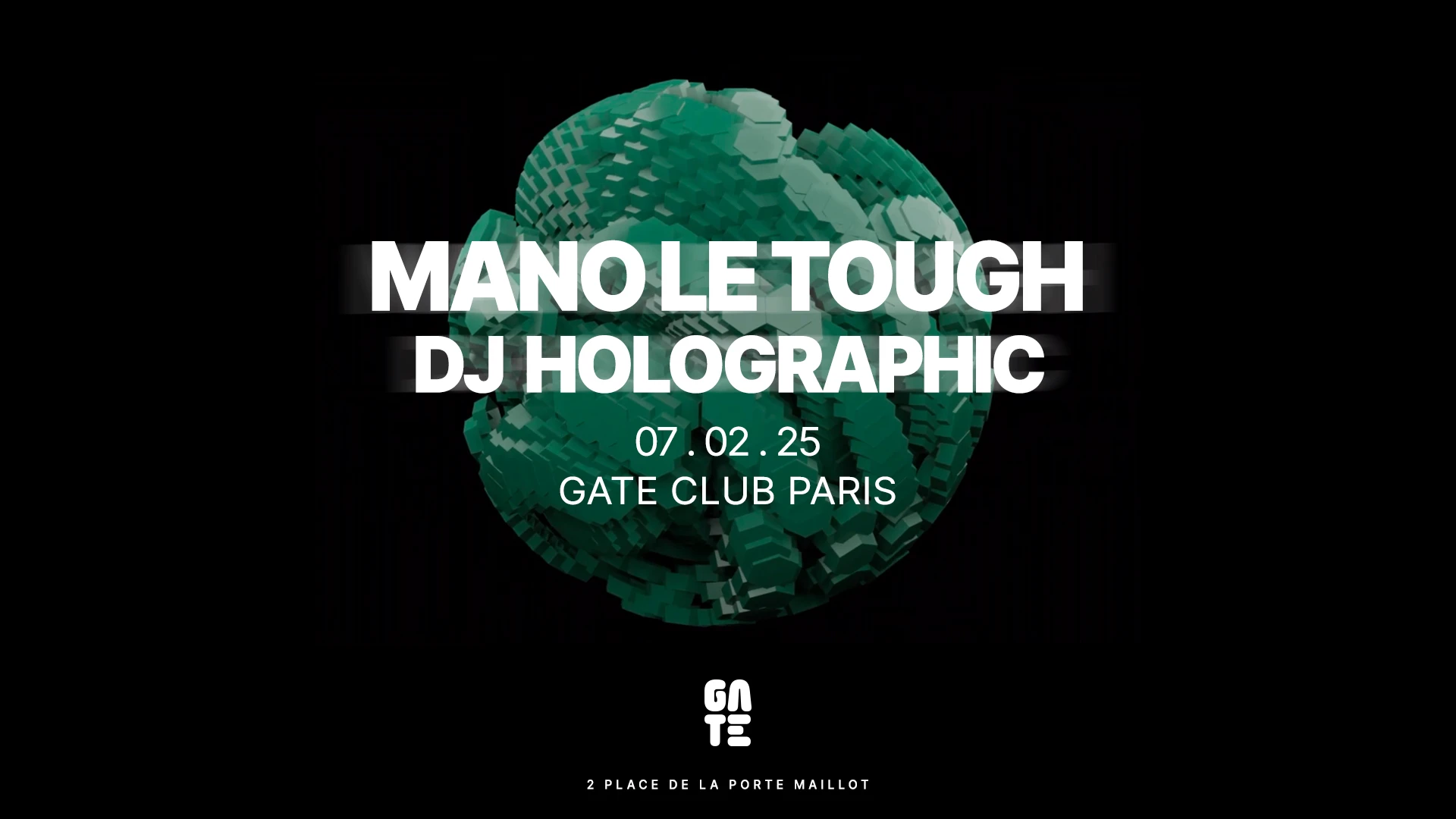 Mano Le Tough X Dj Holographic At Gate Club Paris