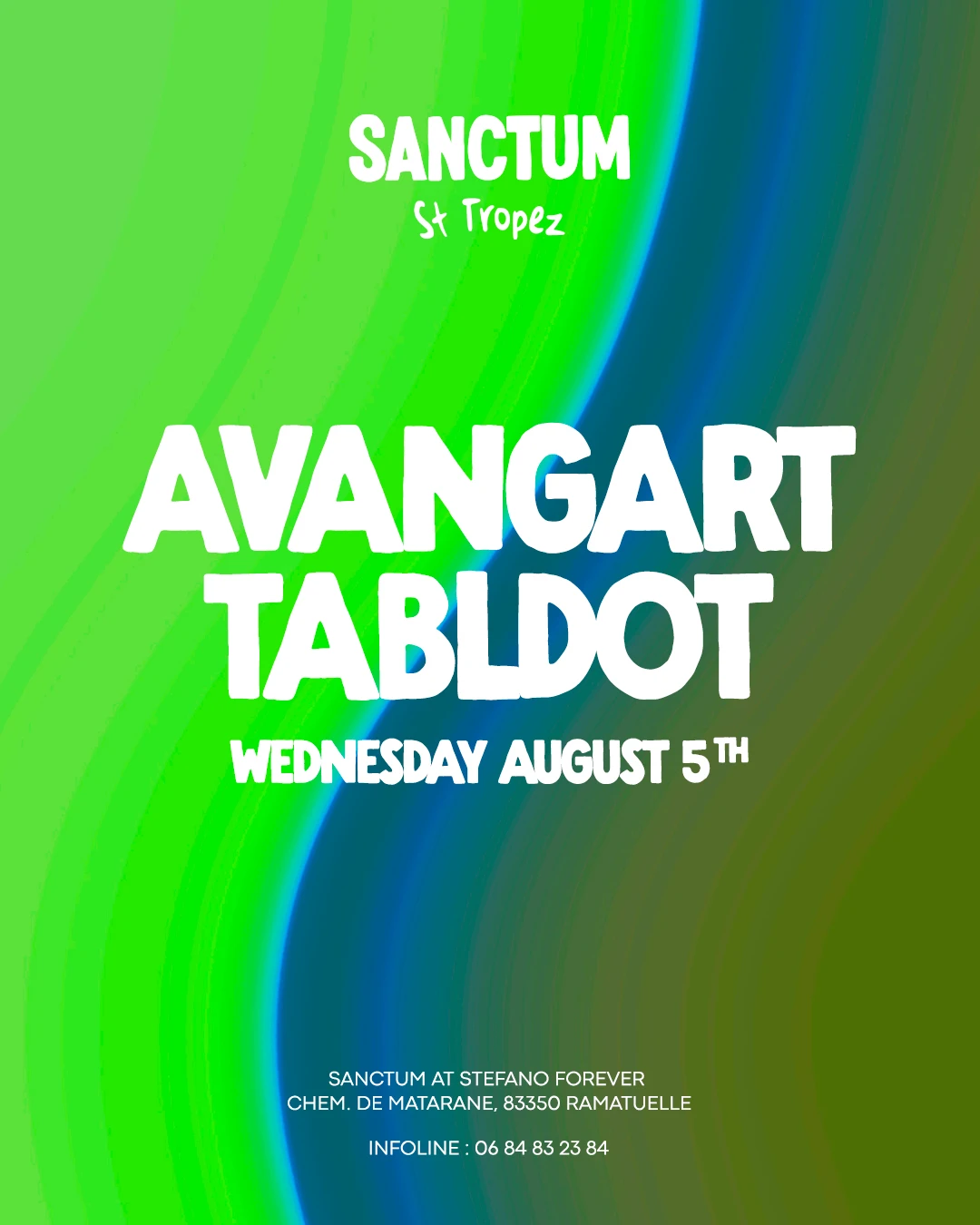 Avangart Tabldot At Sanctum St-Tropez