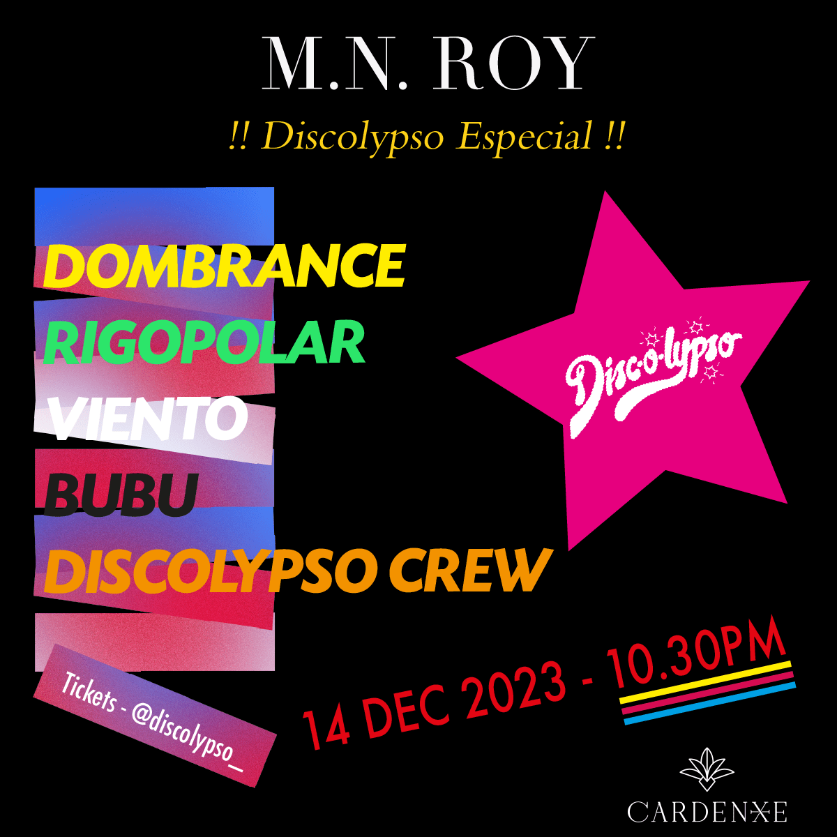 Discolypso - Mn Roy Special [ Dombrance • Rigopolar • Bubu •