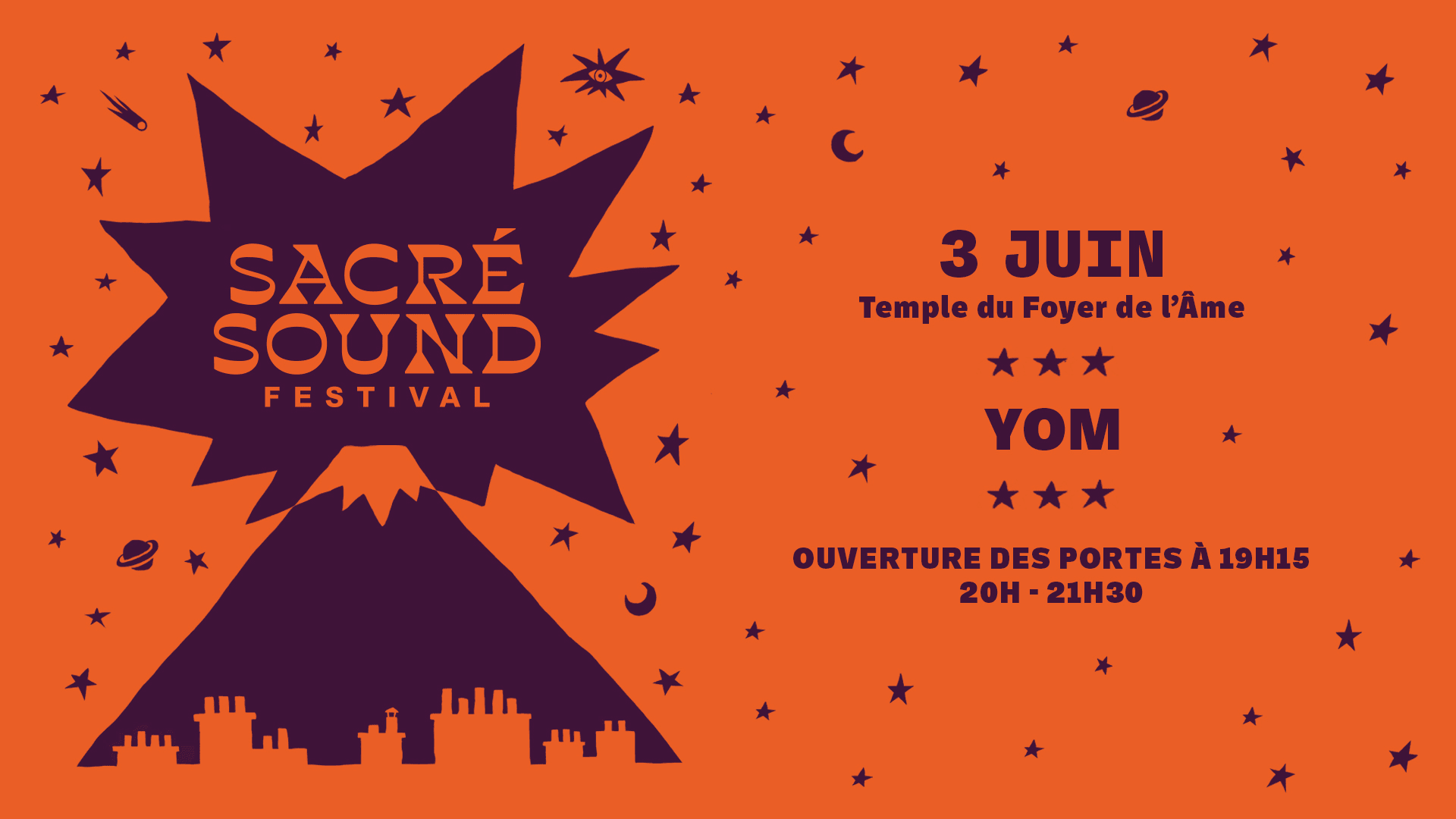 Yom - Cosmogonia - Sortie D'album / Temple Du Foyer De L'âme